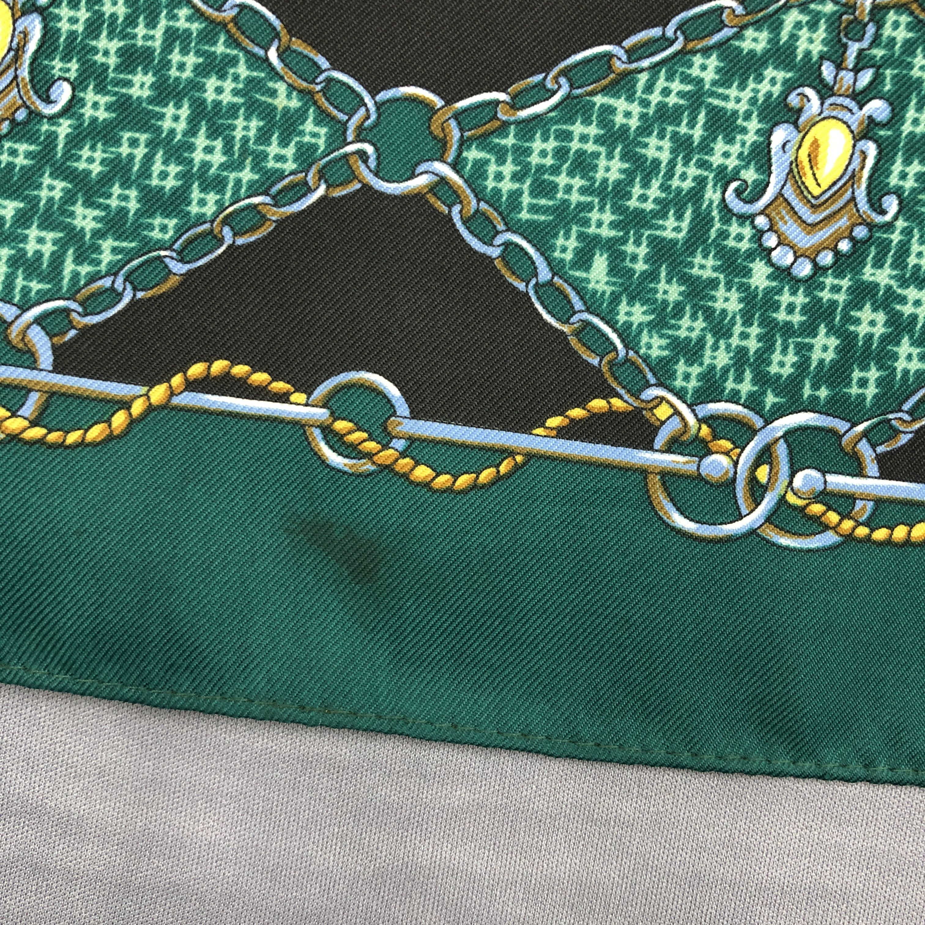 Japanese Brand Vintage Square Scarf Twill Stole Wraps Scarves - GF60036 Size ONE SIZE - 10 Thumbnail