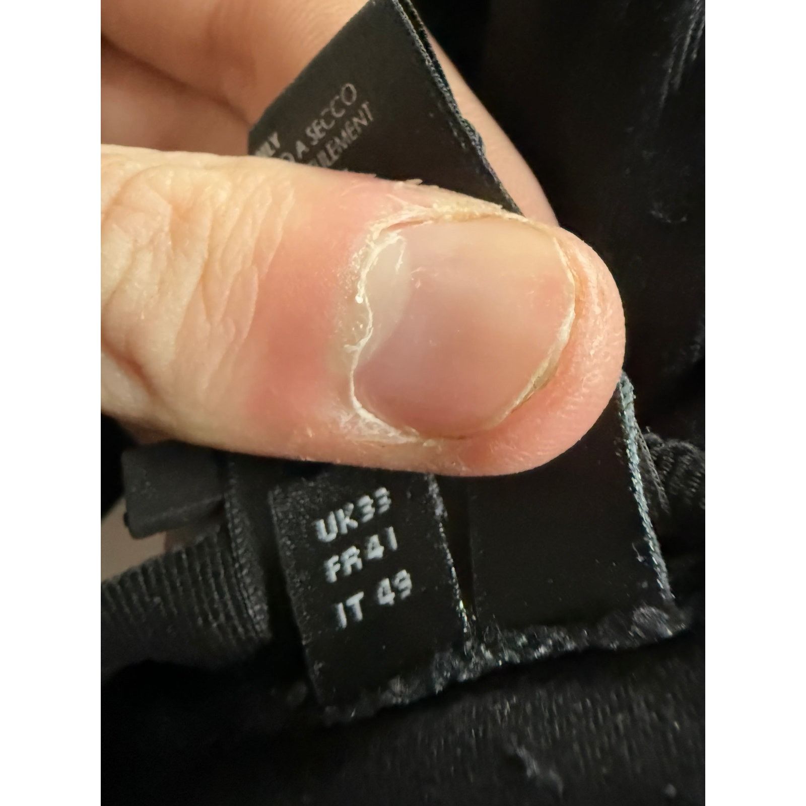 Amiri Amiri Jeans Black Thrasher Rip Used 33 Size US 33 - 7 Thumbnail