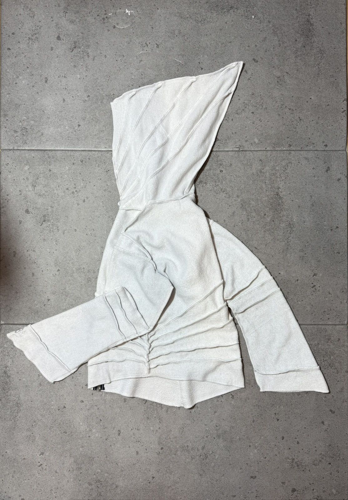 Japanese Brand × Vintage Vintage Avantgarde asymmetrical pointed hood hoodie Size M / US 6-8 / IT 42-44 - 2 Thumbnail