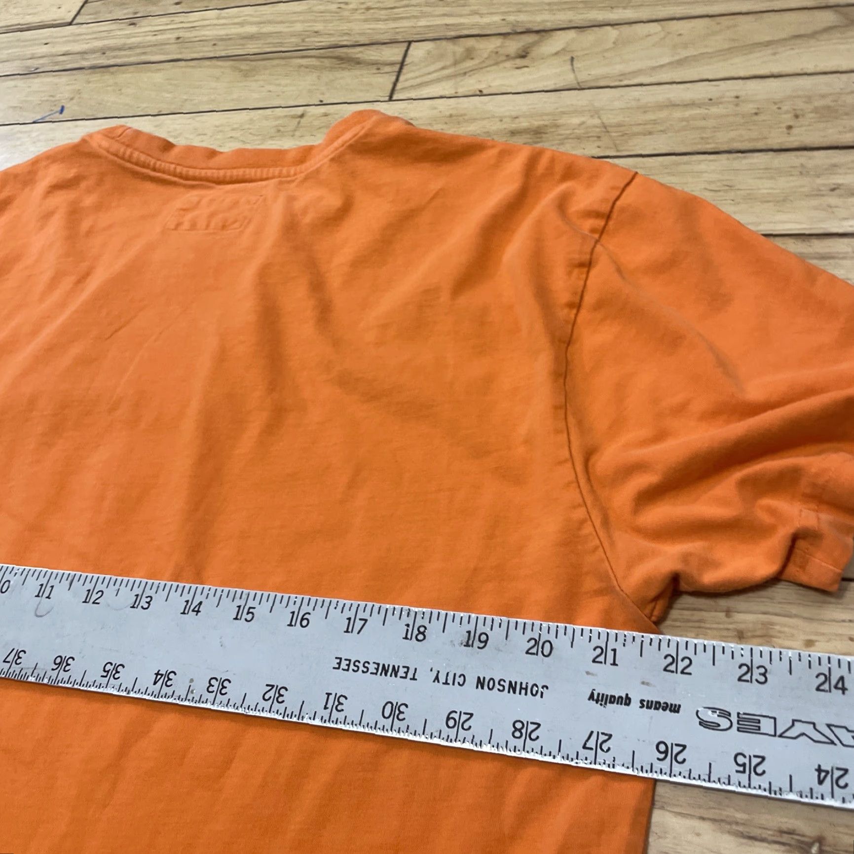 Guess GUESS T Shirt Mens M Orange Box Graphic Jersey Streetwear Stretch Crew Neck LA AngEl Logo Giftbox Box 90s Men Size US M / EU 48-50 / 2 - 7 Thumbnail