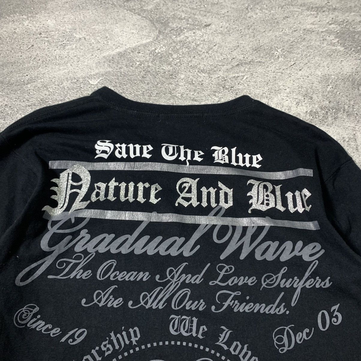 Beauty Beast Gothic Poem Y2K Long Sleeve Beach Sound Japanese Size US L / EU 52-54 / 3 - 10 Thumbnail