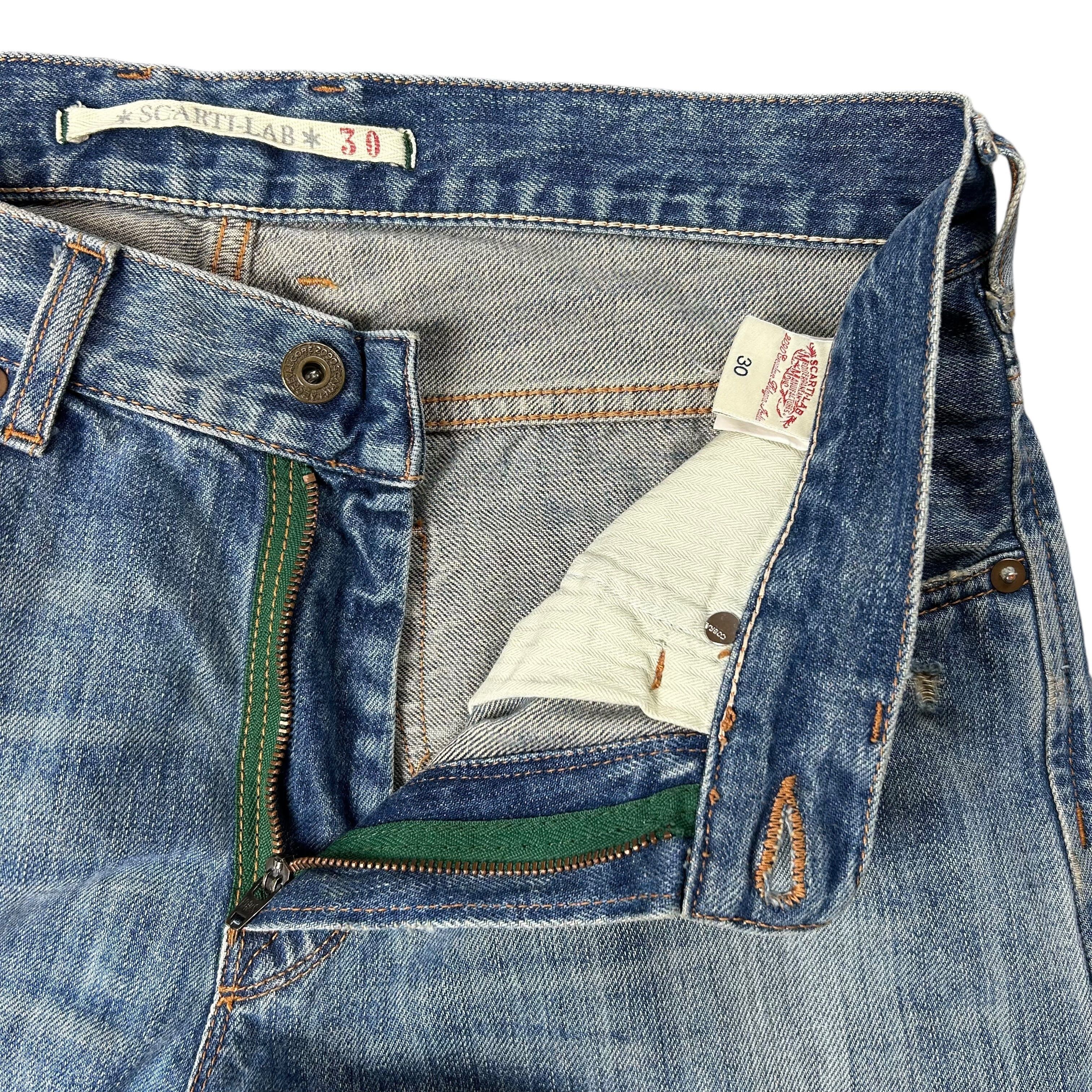 Scarti-Lab Scarti Lab Selvedge Straight Denim Jeans Cotton Blue 30 Size US 30 / EU 46 - 5 Thumbnail