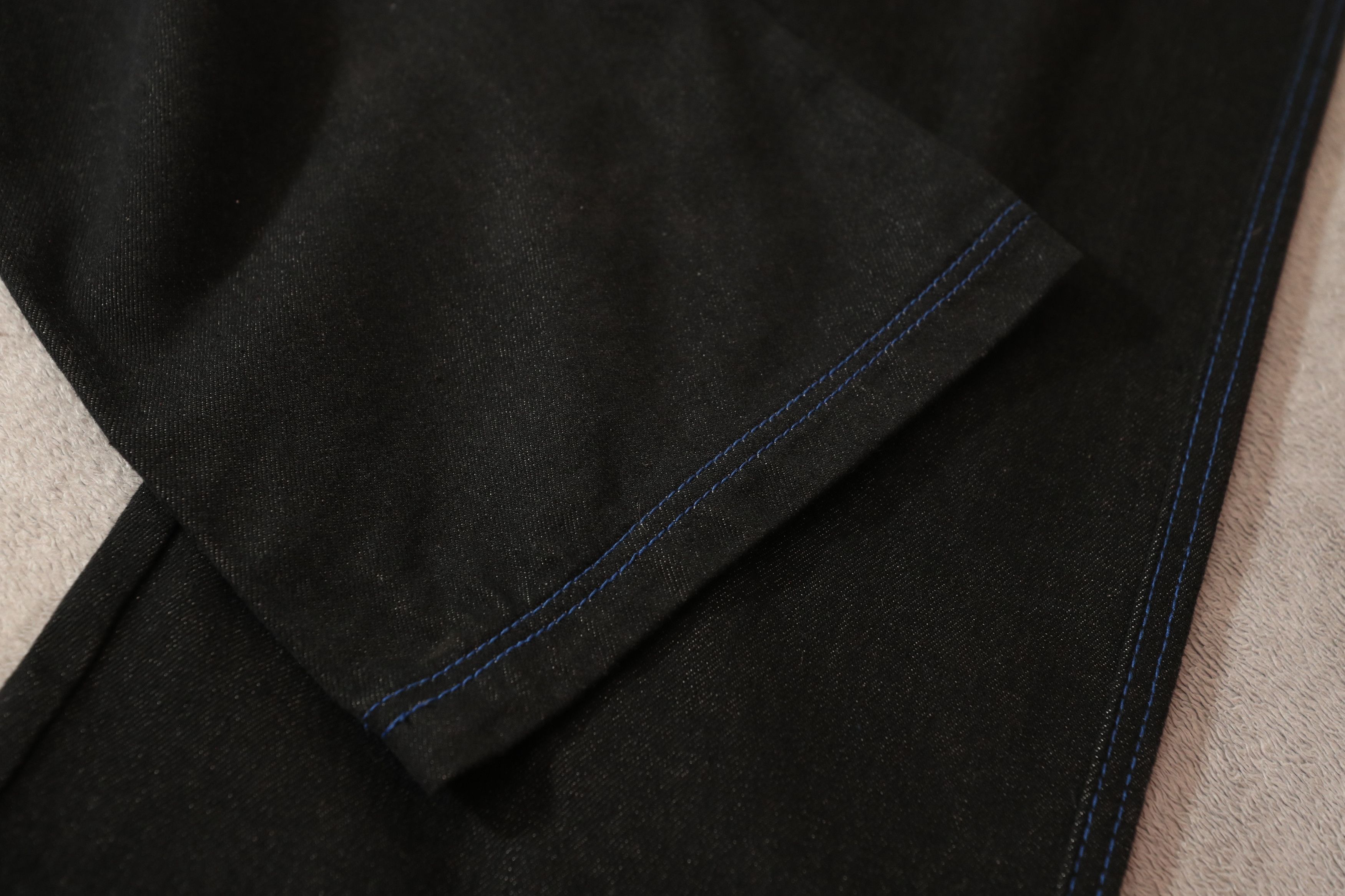 Vintage Vintage Rock N Run RNR Dark Wash Wide Leg Jeans (34x32) Size US 34 / EU 50 - 6 Thumbnail