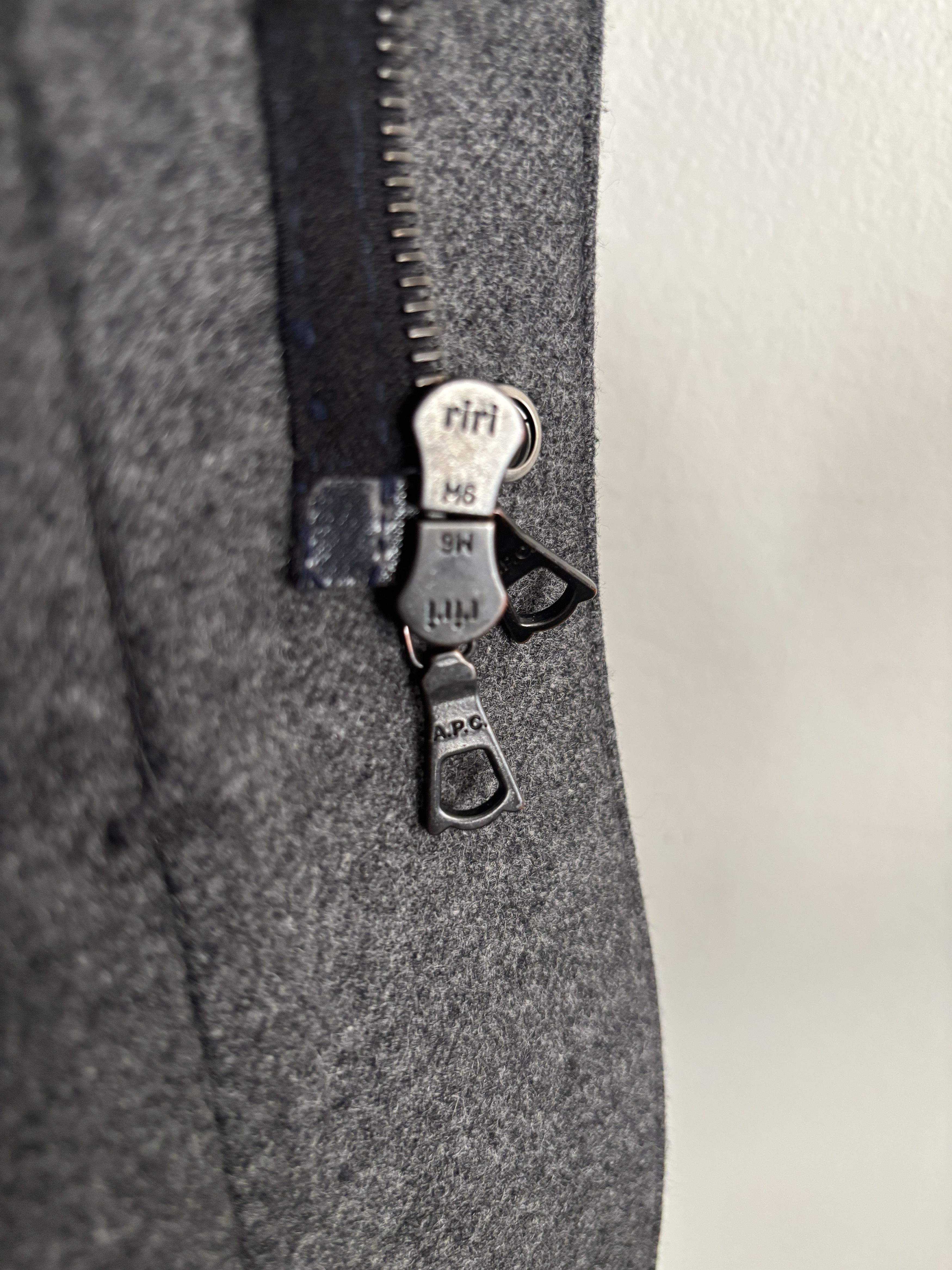 A.P.C. $635 Grey Wool Blend Hooded Mathieu Overcoat/ Parka -Medium Size US M / EU 48-50 / 2 - 9 Thumbnail