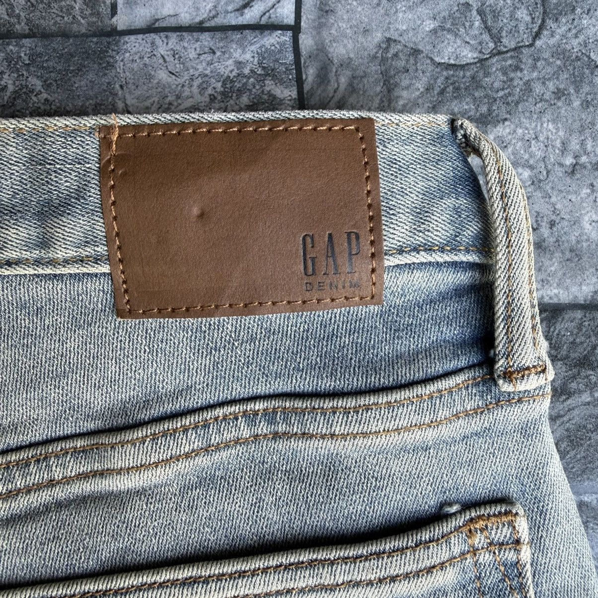 Gap Vintage Gap Slim fit Faded Mud wash Denim Jean Pants Size US 31 - 12 Thumbnail