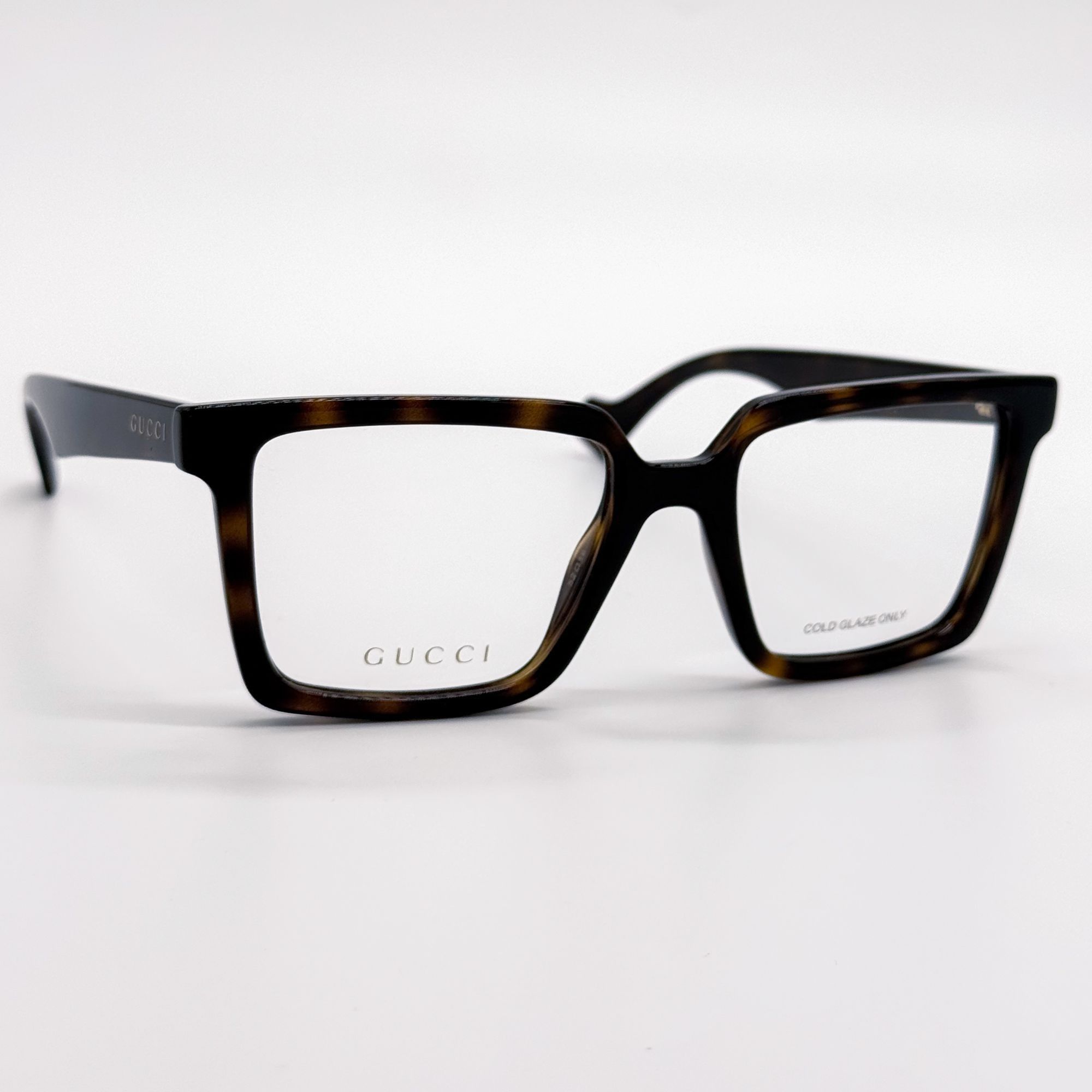 Gucci NEW GUCCI EYEGLASSES GG1540O 002 HAVANA UNISEX EYEWEAR GUCCI Size ONE SIZE - 4 Thumbnail