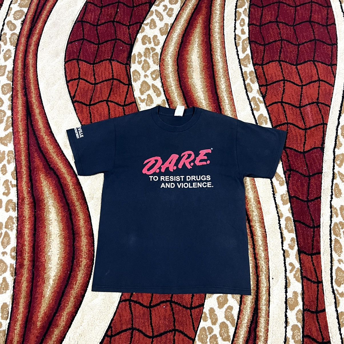 D.A.R.E Vintage 90s D.A.R.E Rare T Shirt Size US L / EU 52-54 / 3 - 2 Thumbnail
