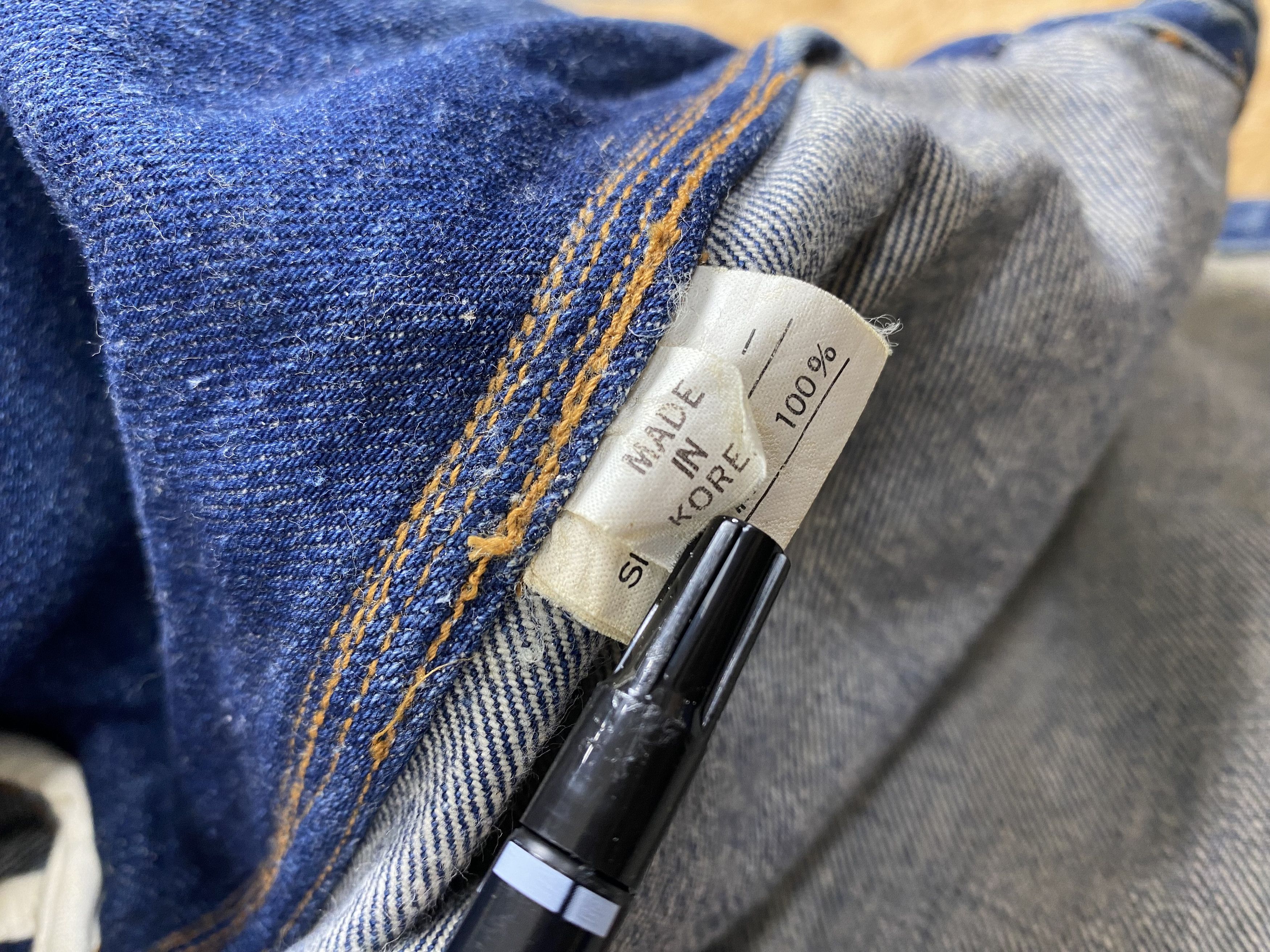 Japanese Brand × Vintage Vintage Potlatch Denim Jacket Size US L / EU 52-54 / 3 - 8 Thumbnail
