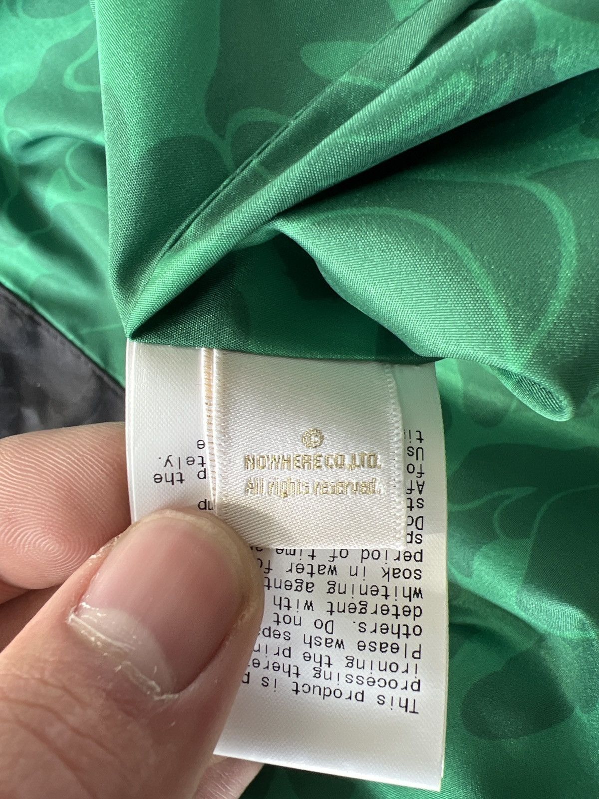 BAPE X HEINEKEN JACQUARD CAMO
