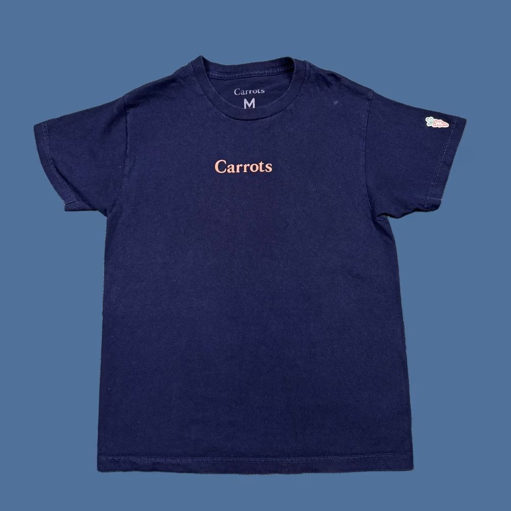 Vintage Carrots T-Shirt Mens Size M Black Blue Short Sleeve Crew Neck Graphic Shirt Size US M / EU 48-50 / 2 - 1 Thumbnail