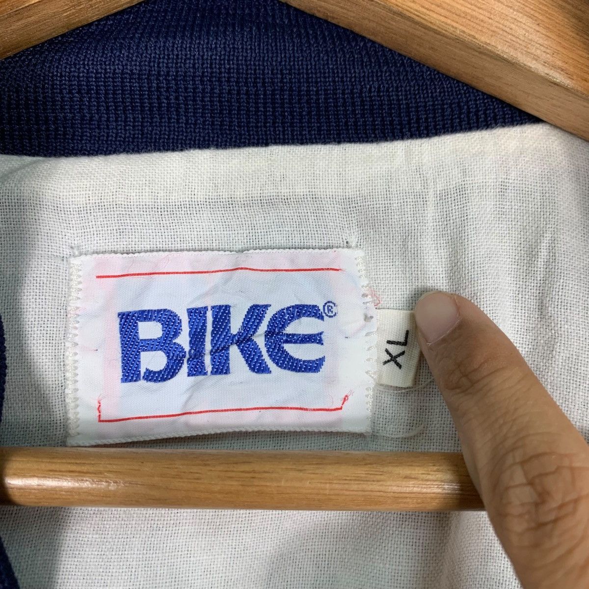 Japanese Brand BIKE GOODYEAR Motorsports Satin Coach Jacket #0073-C5 Size US XL / EU 56 / 4 - 17 Thumbnail
