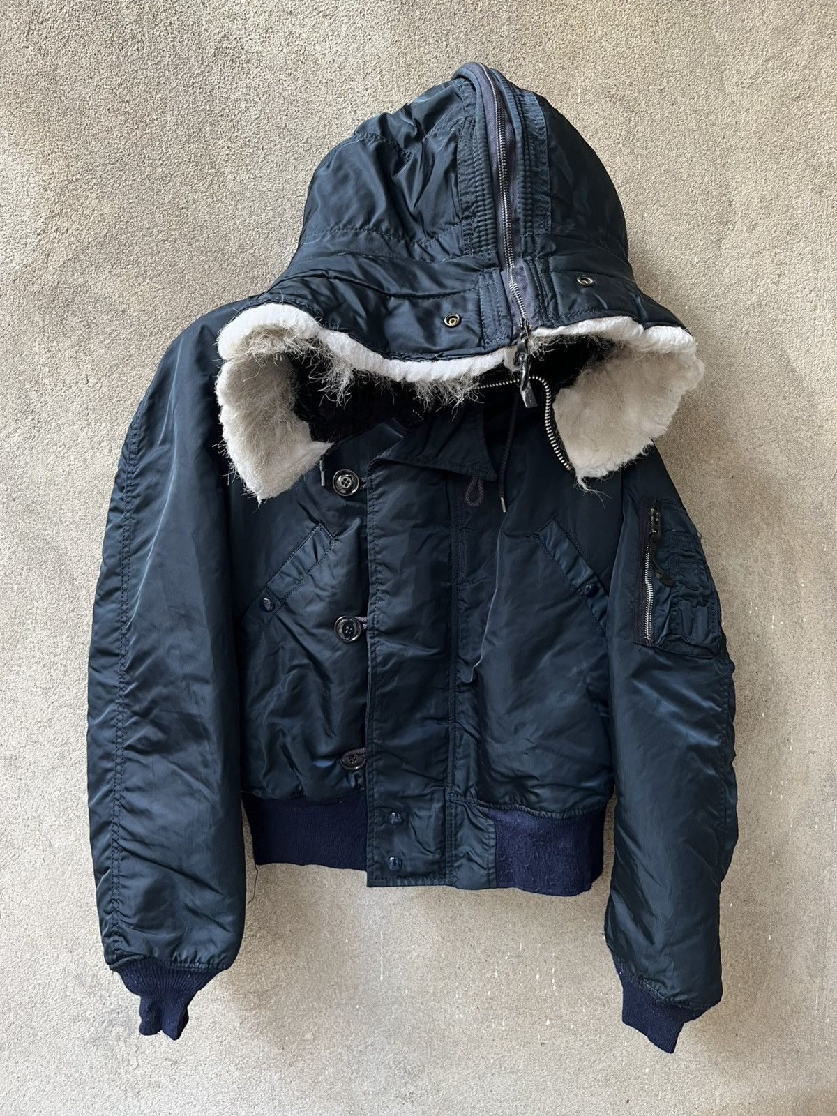 Alpha Industries Vintage 1960/1970s alpha industries flying jacket N-2B Size US M / EU 48-50 / 2 - 3 Thumbnail