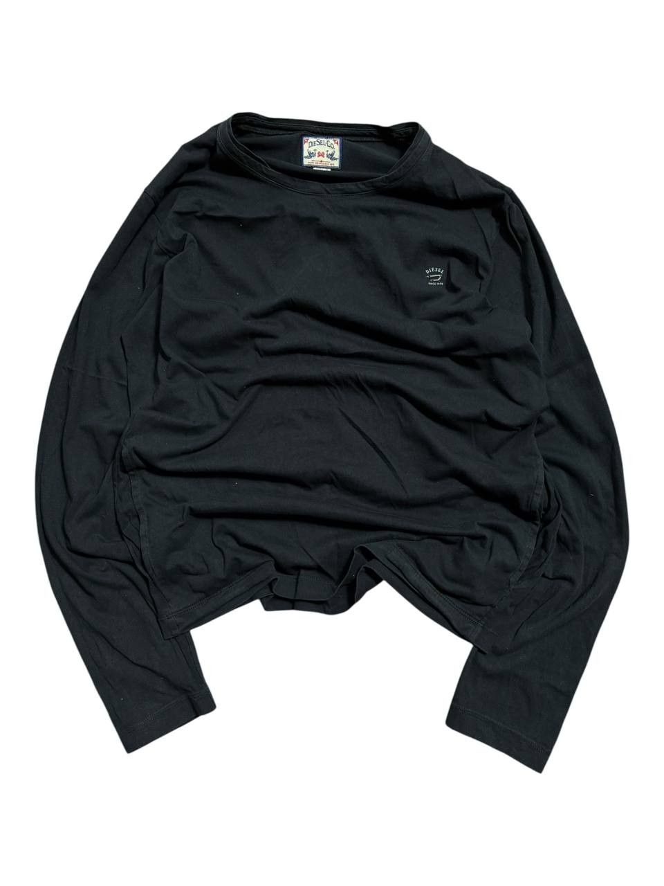Diesel VTG Diesel y2K Distressed Long Sleeve t-shirt Size US M / EU 48-50 / 2 - 2 Thumbnail