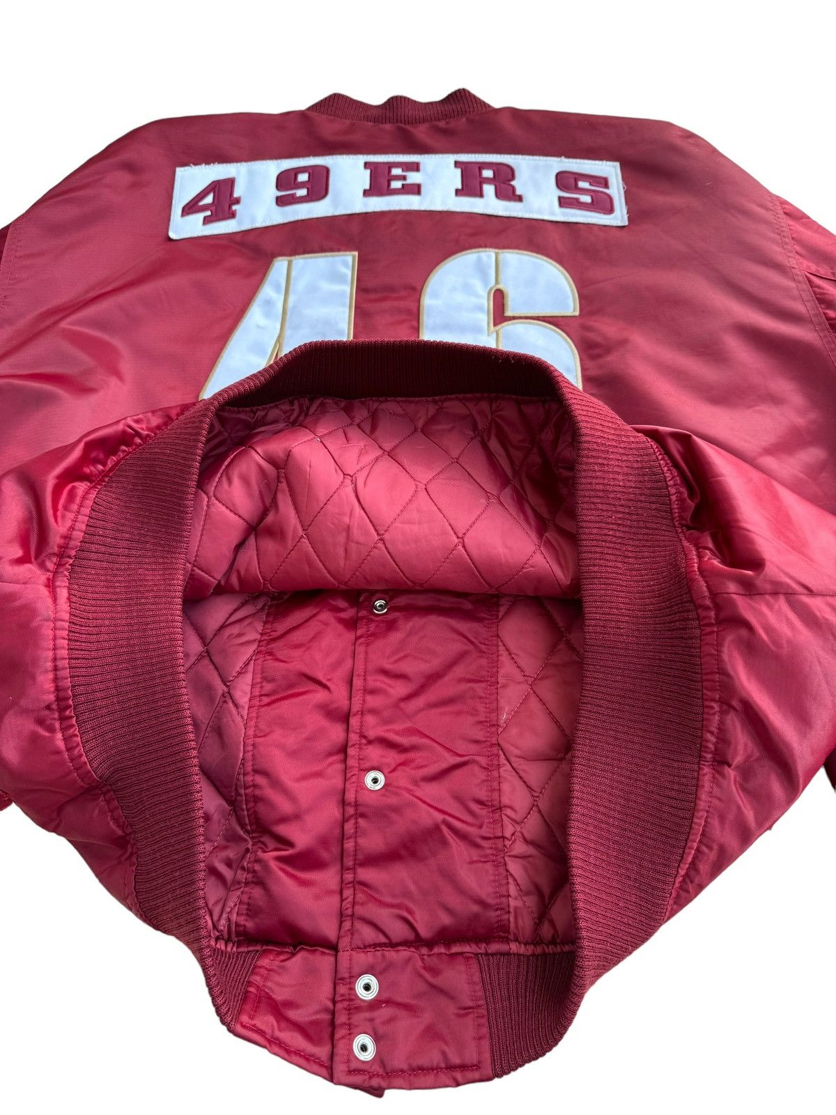 NFL VINTAGE NFL 49 ERS SAN FRANCISCO BOMBER JACKET Size US XL / EU 56 / 4 - 14 Thumbnail