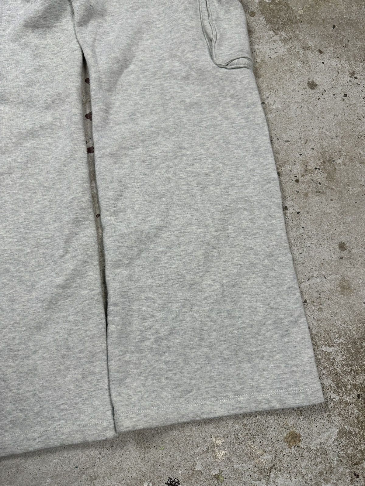 Japanese Brand × Vintage Vintage Y2K BAGGY Gray Cargo Sweatpants Size US 32 / EU 48 - 10 Thumbnail
