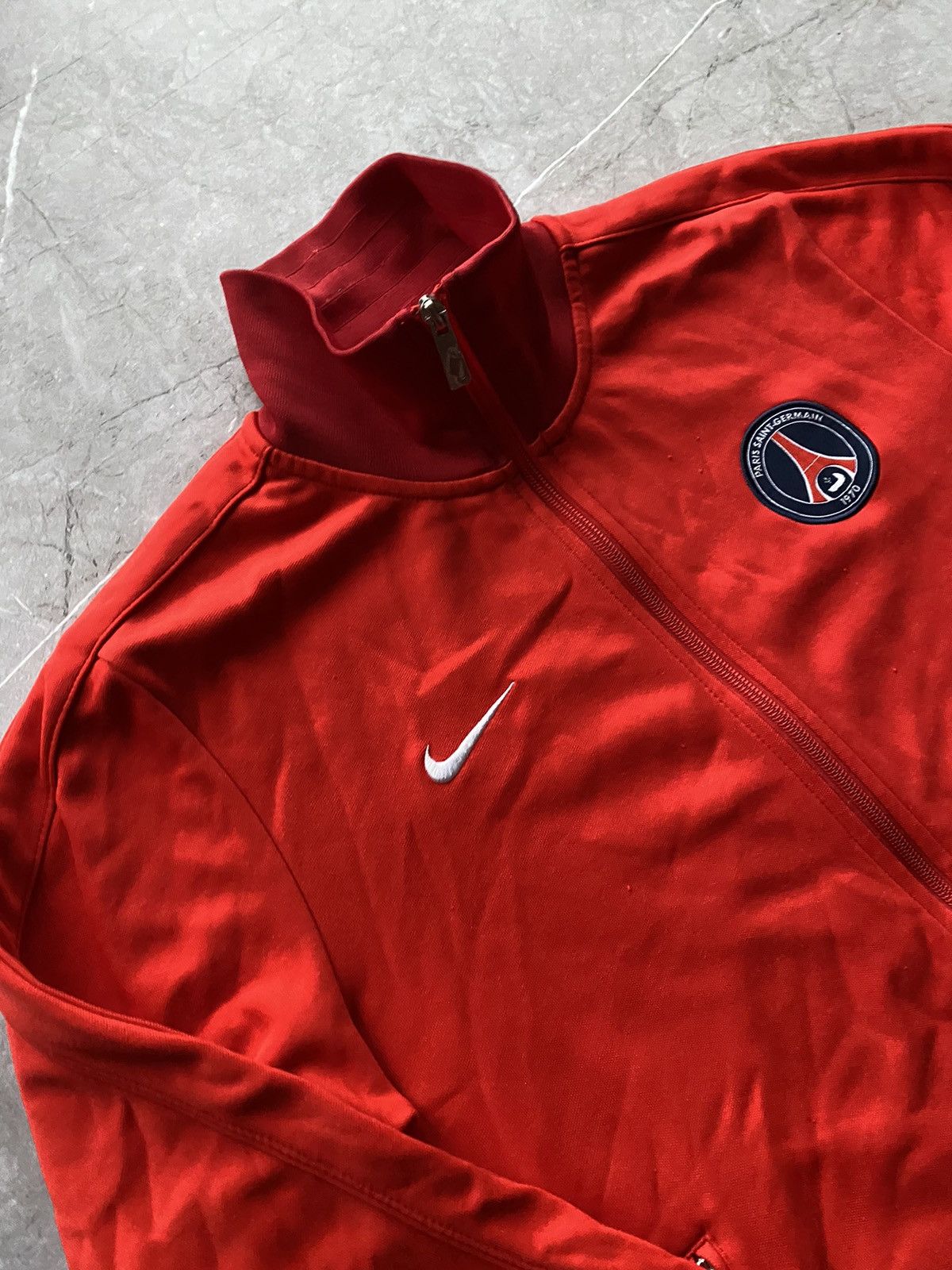 Nike 🇫🇷VTG Nike 2012 PSG Paris Saint Germain Soccer Track Jacket Size US M / EU 48-50 / 2 - 3 Thumbnail