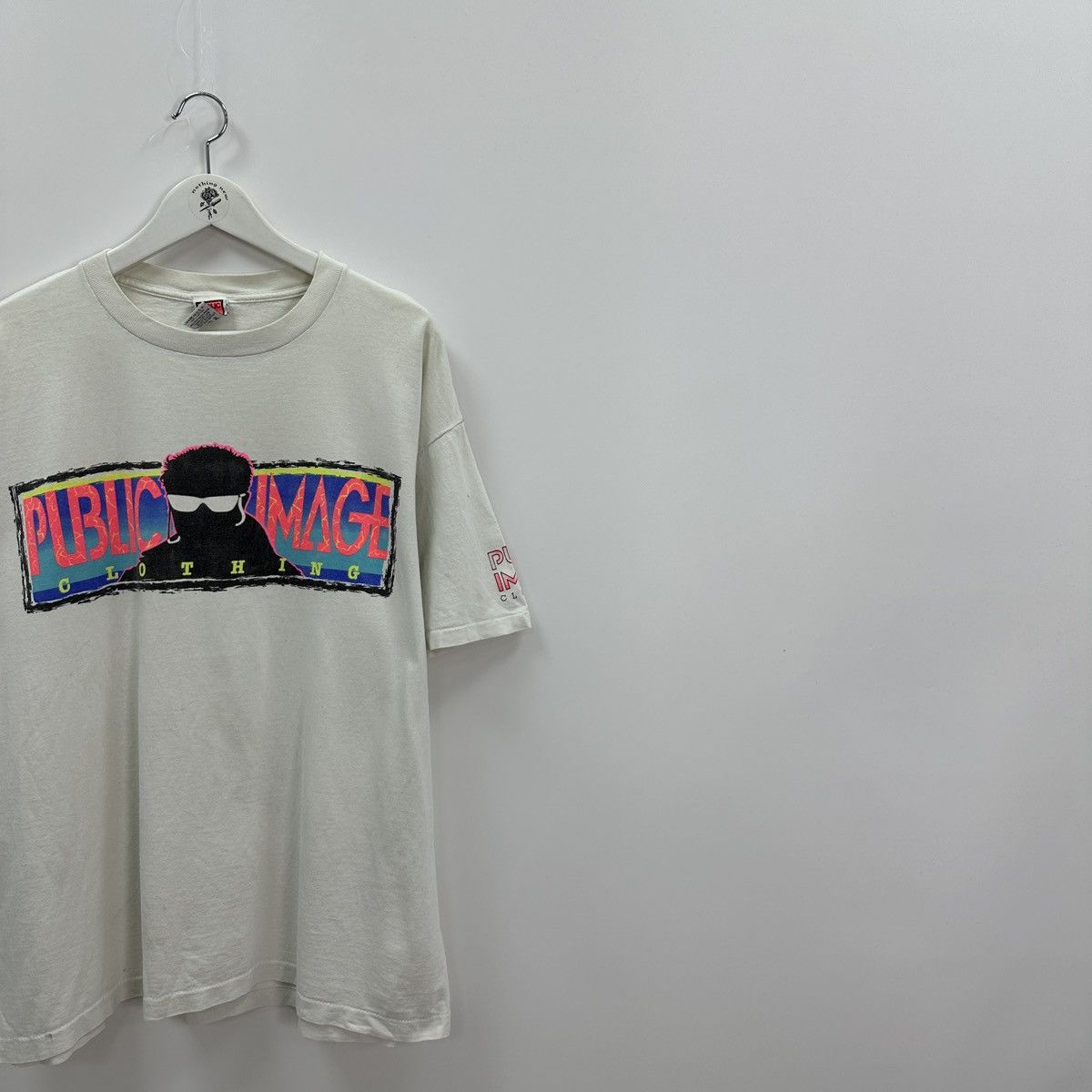 Vintage Vintage 90s Public Image Clothing USA surfing skate y2k tee Size US XXL / EU 58 / 5 - 2 Thumbnail