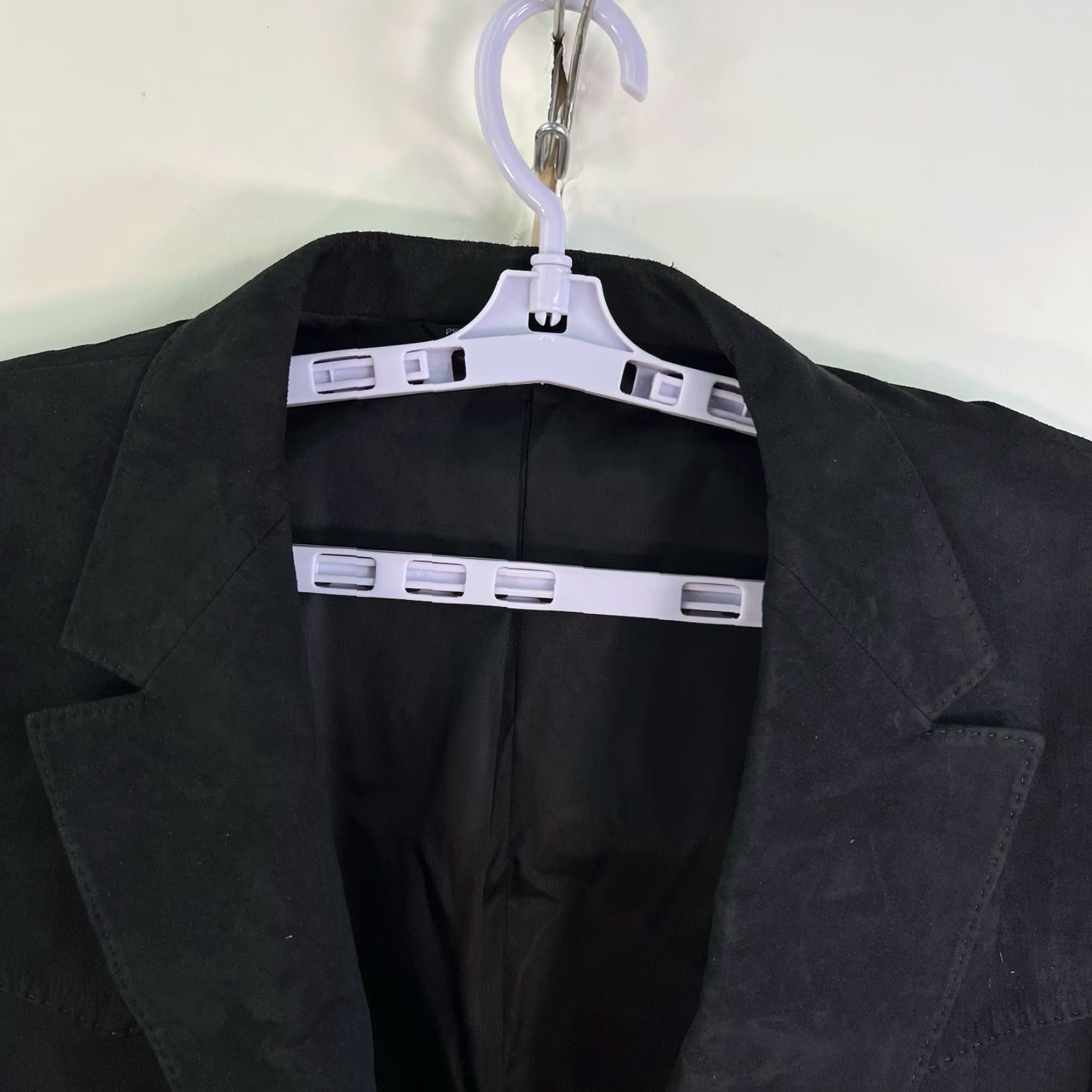 Vintage Vintage Miller Stockman Western Blazer Mens Size 44L Black Faux Leather Jacket Casual Business Size M / US 6-8 / IT 42-44 - 3 Thumbnail