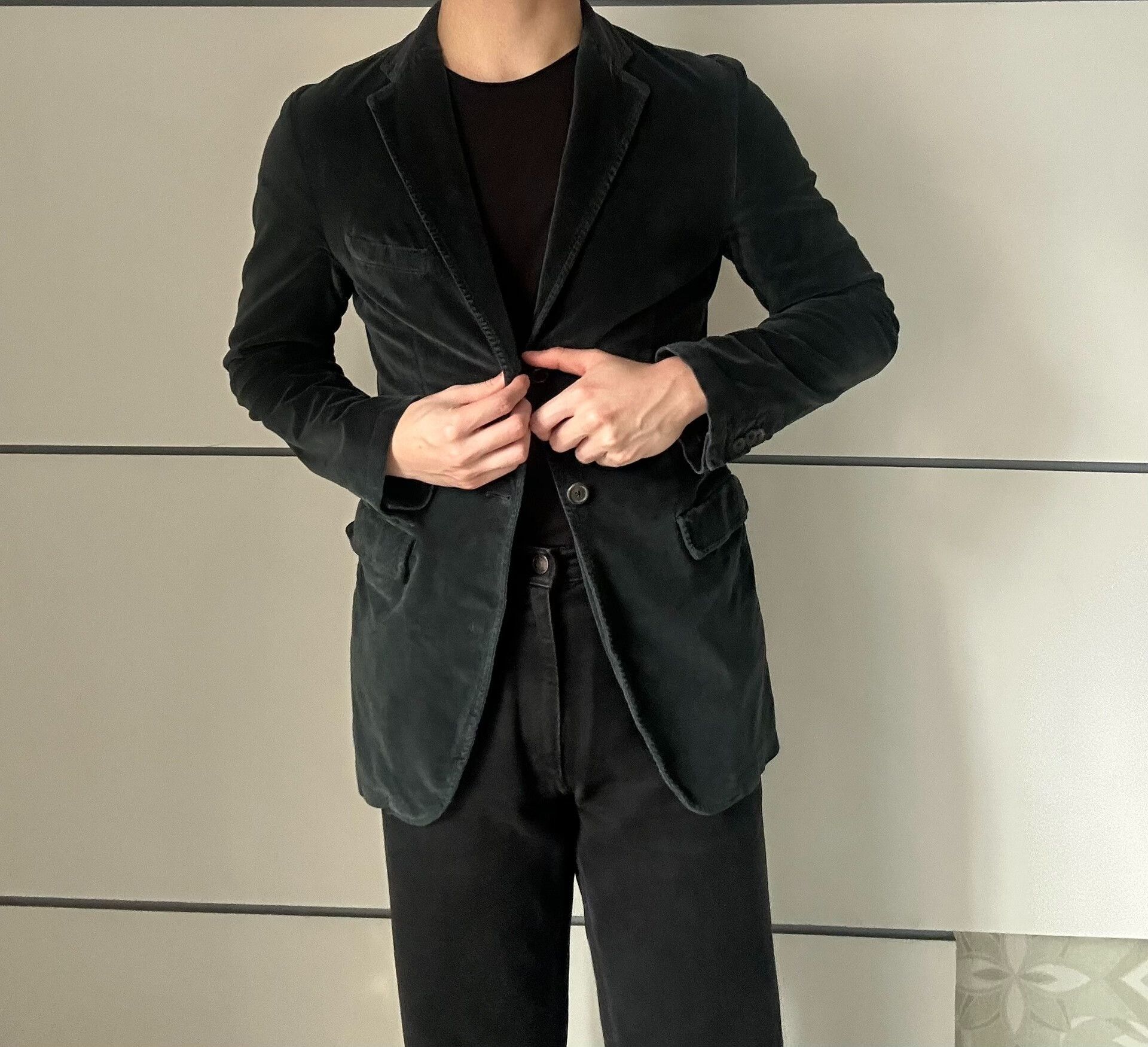 Jil Sander Jil Sander AFSIMONS Phase 10AW velvet suit| Size 46R - 7 Thumbnail