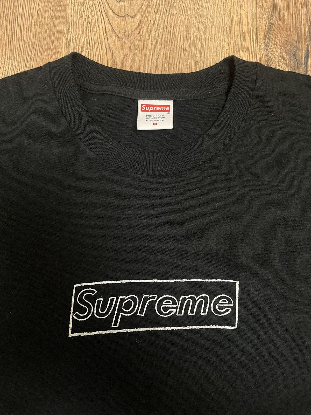 Supreme Supreme X Kaws Chalk Logo Tee | Grailed