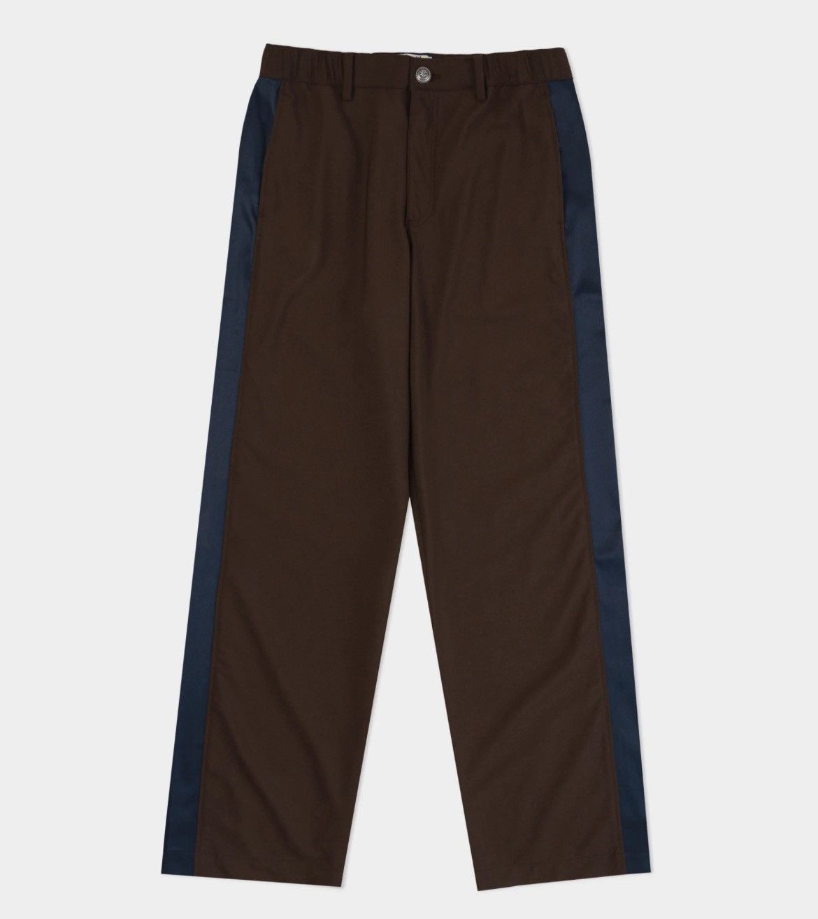 Eric Emanuel Eric Emanuel chocolate brown w navy EE baseball pants large Size US 32 / EU 48 - 1 Thumbnail