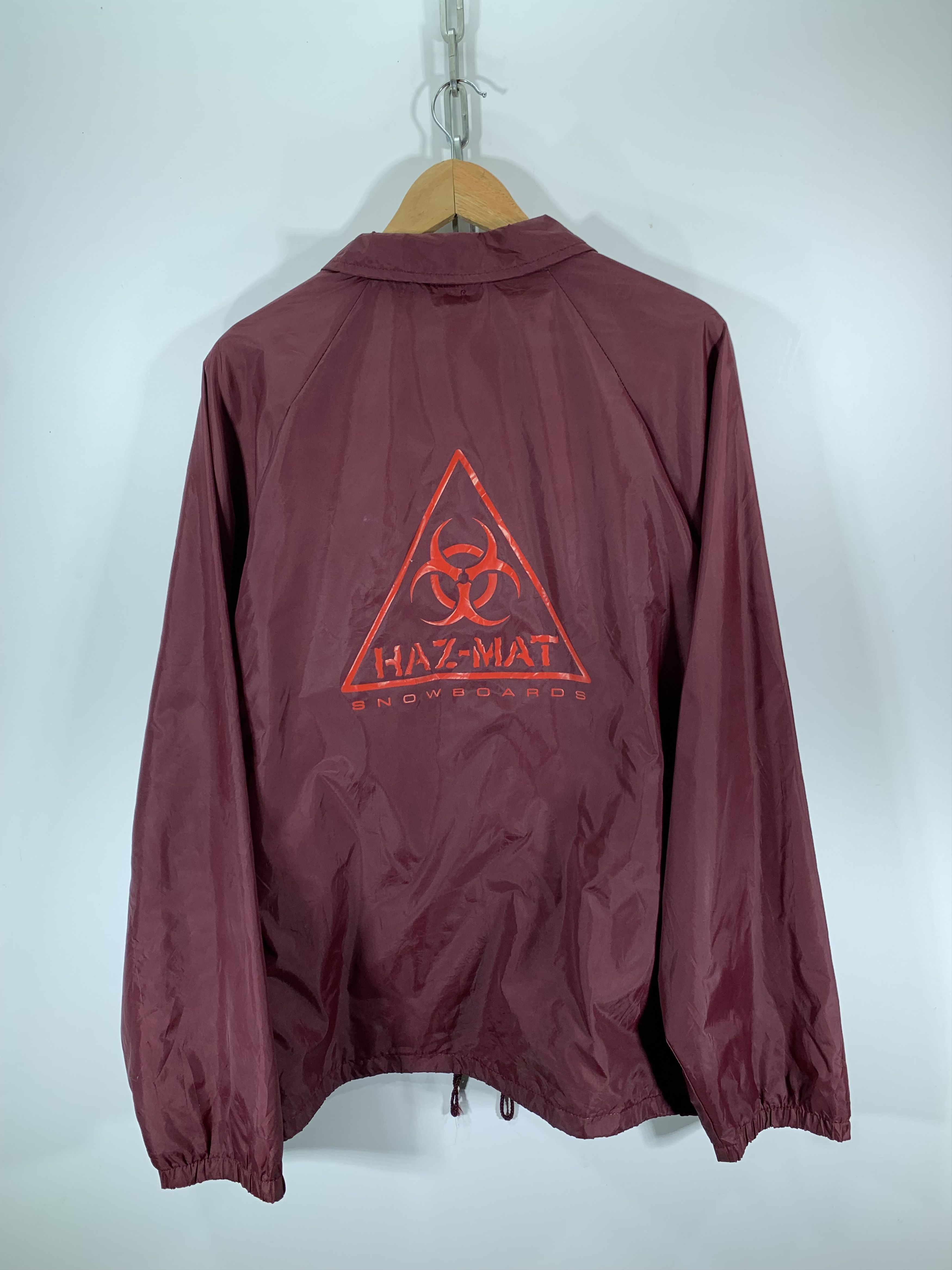 Vintage Vintage Haz-Mat Snowboards Logo Size US L / EU 52-54 / 3 - 4 Thumbnail