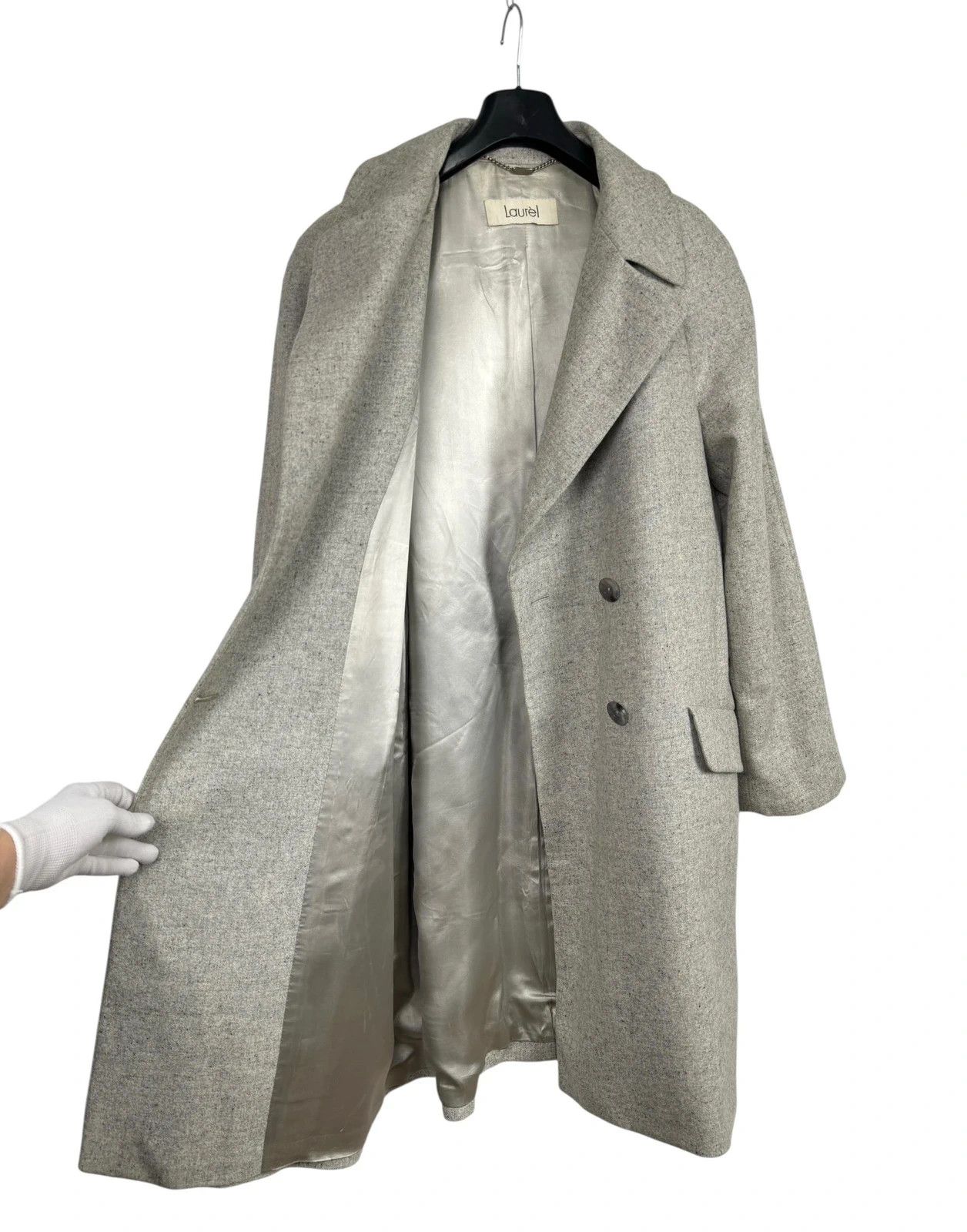 Laurel Laurel Vintage Coat Wool Angora size 36 Size XS / US 0-2 / IT 36-38 - 11 Thumbnail