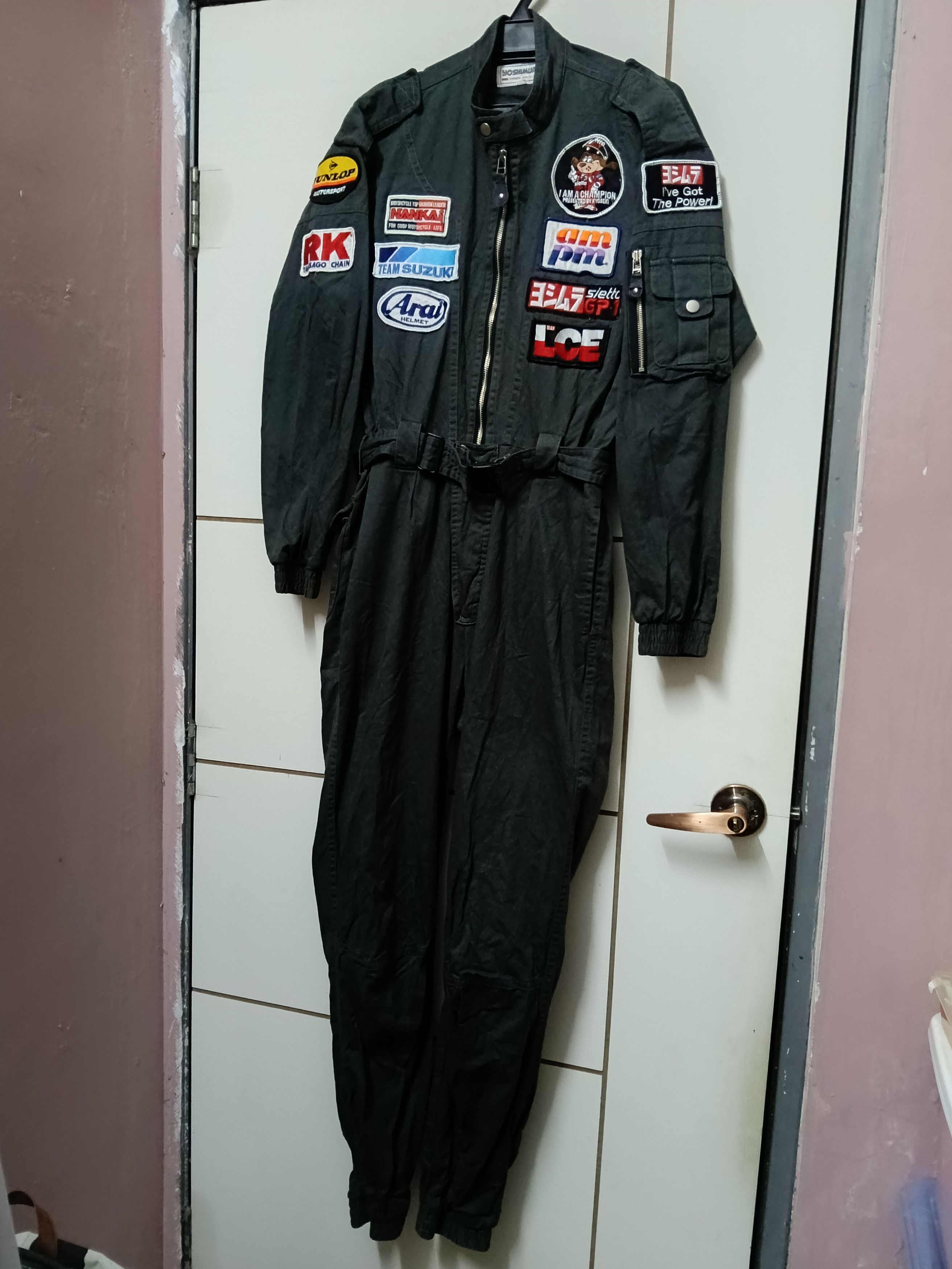 Japanese Brand Vintage SUZUKI Japan Sietto GP 1 Uniform Coverall Size US 32 / EU 48 - 11 Thumbnail