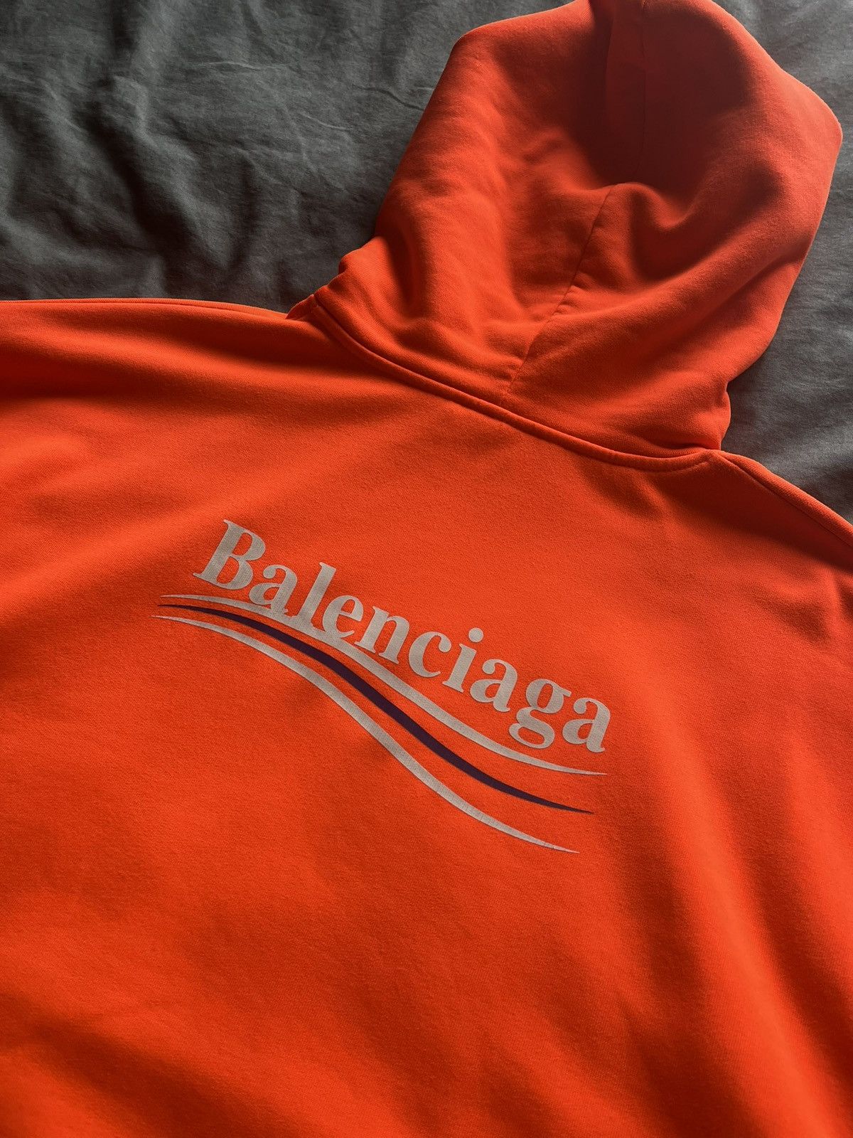 Balenciaga Balenciaga Hoodie Orange Size US S / EU 44-46 / 1 - 6 Thumbnail