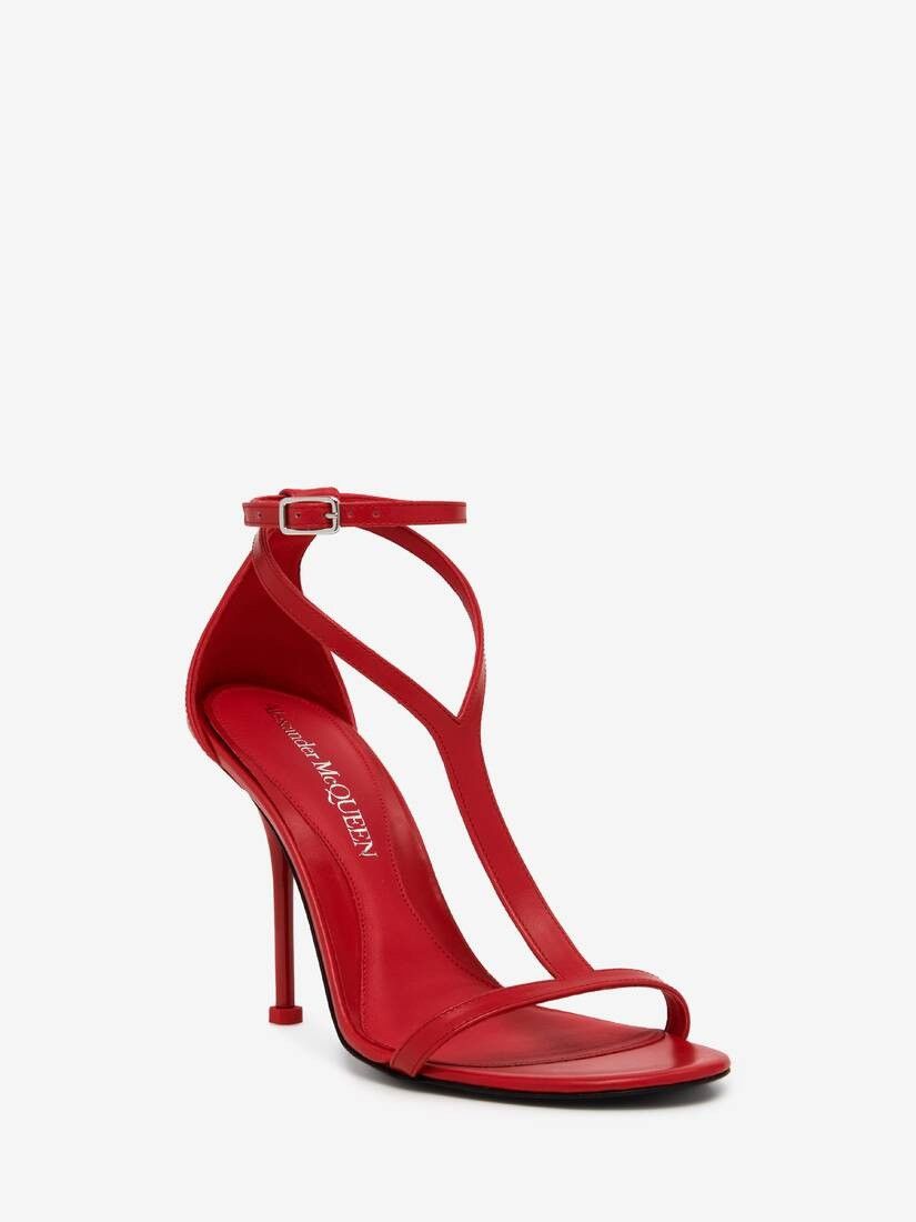 Alexander McQueen o1w1db10925 Harness Sandal in Red Size US 10 / IT 40 - 2 Thumbnail