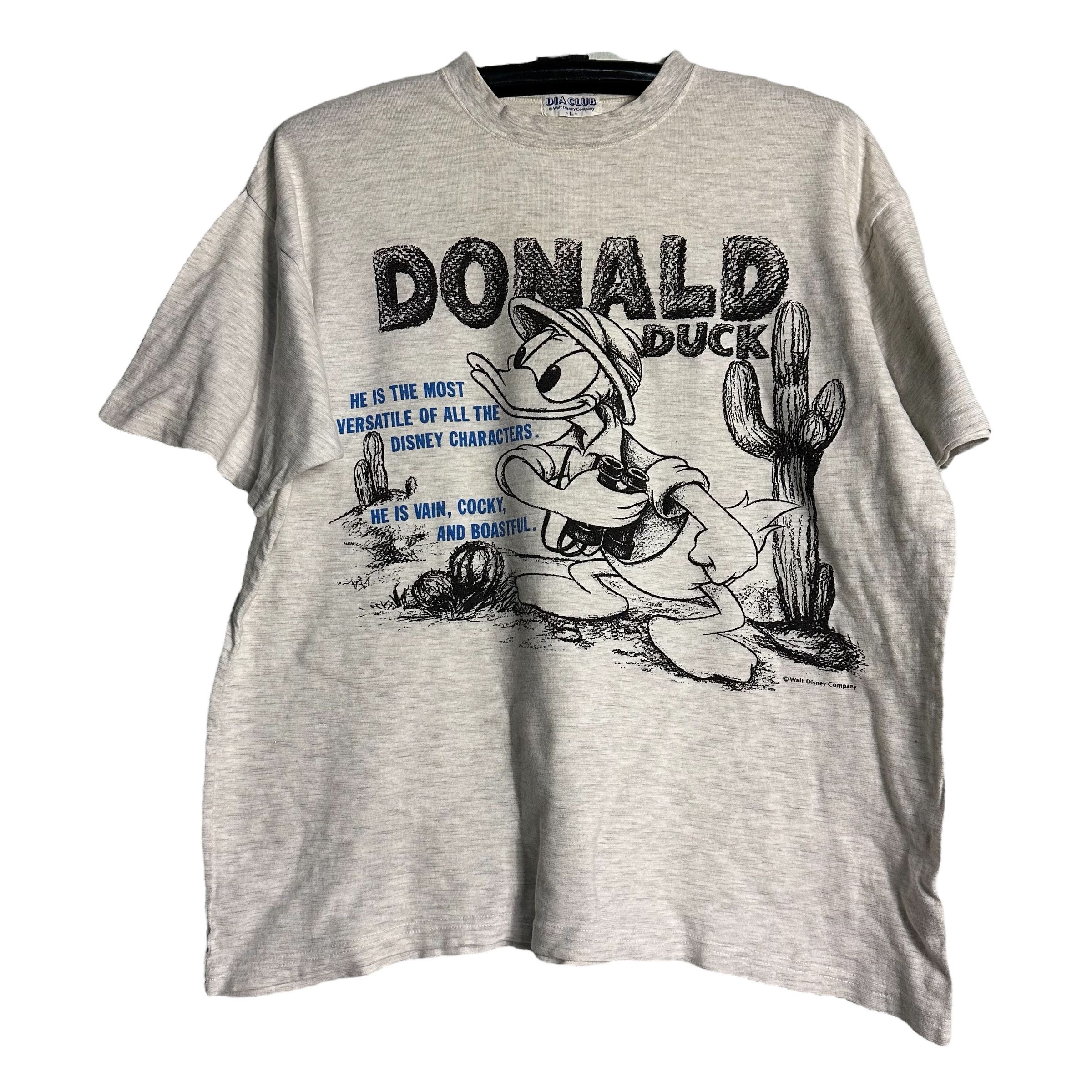 Disney 🔥RARE🔥Vintage Donald Duck Walt Disney T-shirt Size US L / EU 52-54 / 3 - 1 Thumbnail