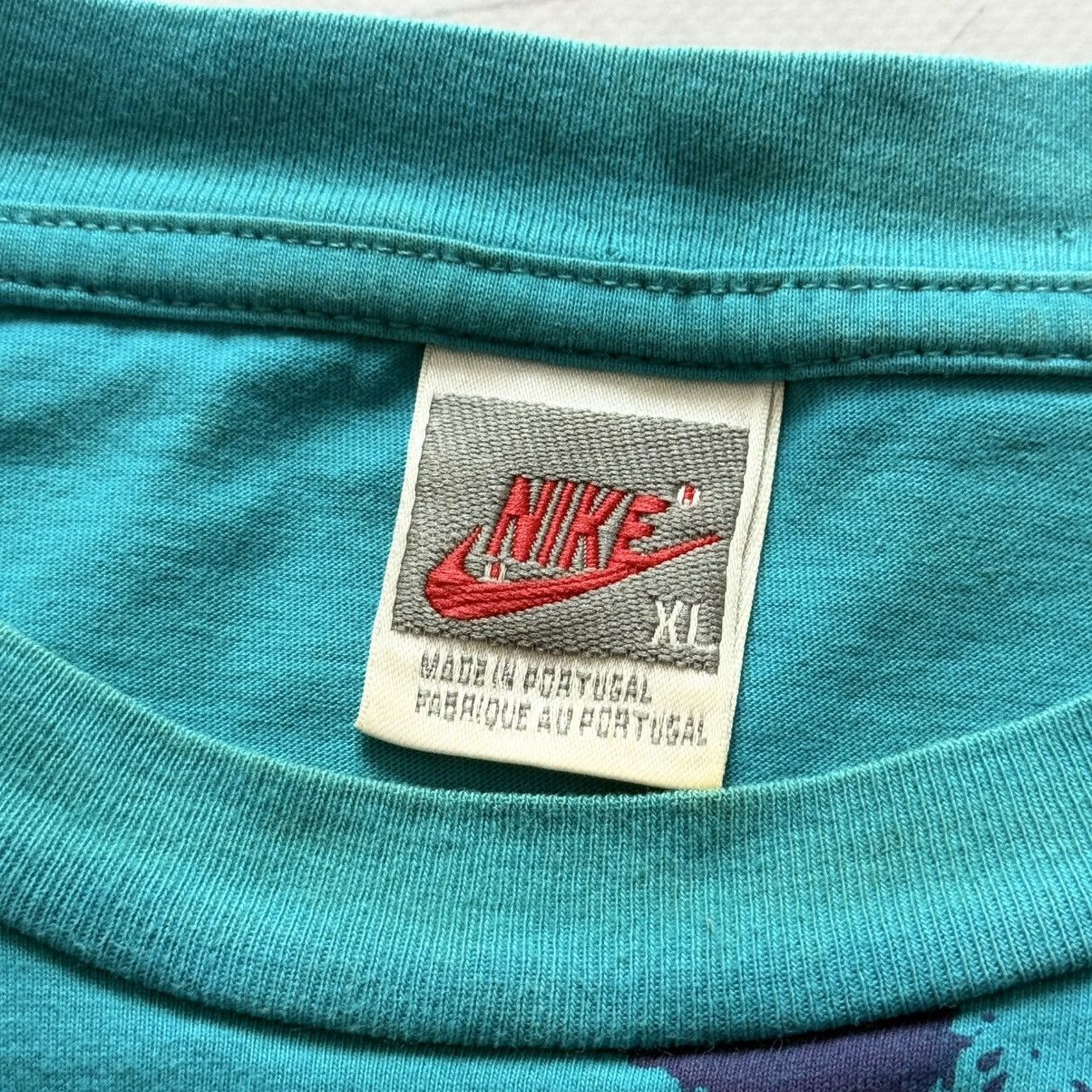 Vintage 90s Rare Nike Athletic Advantage Logo Archive T-Shirt Tee Size US XL / EU 56 / 4 - 4 Thumbnail