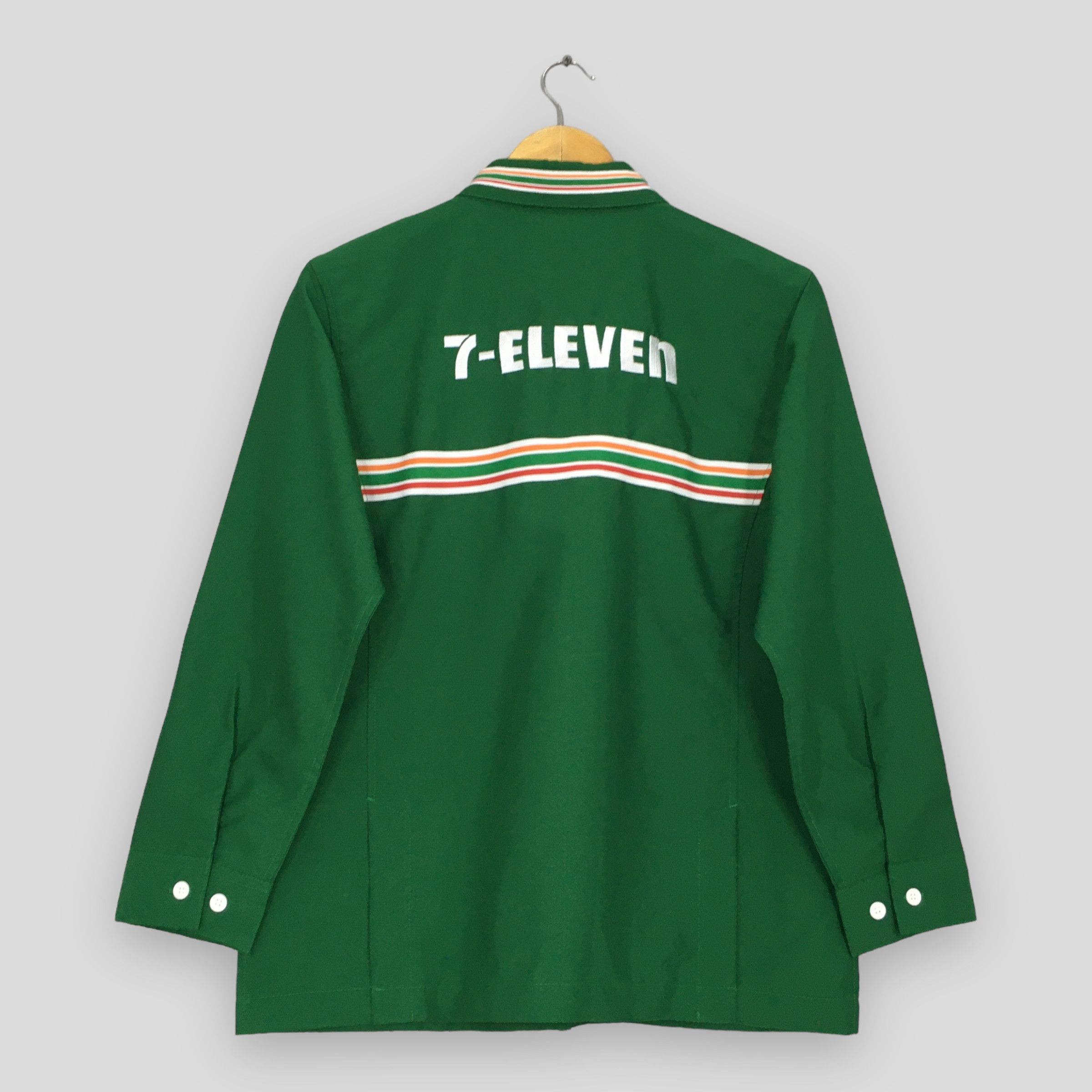 Japanese Brand Vintage 7-Eleven Uniform Workers Shirt Small Size US S / EU 44-46 / 1 - 8 Thumbnail