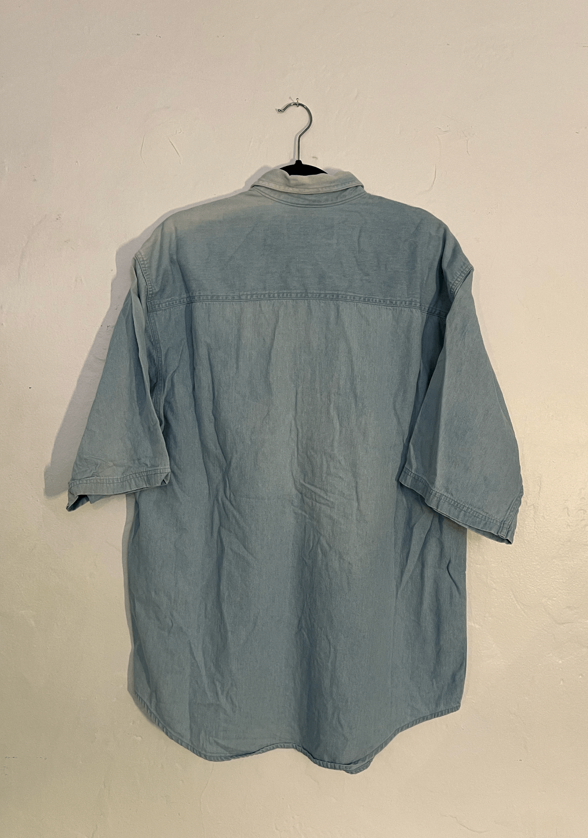 Harley Davidson vintage harley davidson denim short sleeve button up XL long Size US XL / EU 56 / 4 - 4 Thumbnail