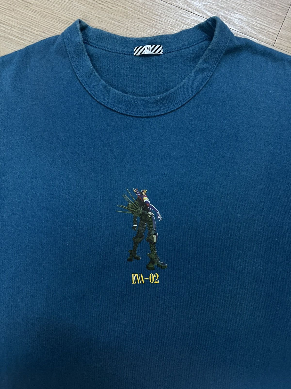 Japanese Brand × Vintage Rare Vintage Evangelion Neon Genesis Unit Eva 02 Movie Tee Size US M / EU 48-50 / 2 - 3 Thumbnail