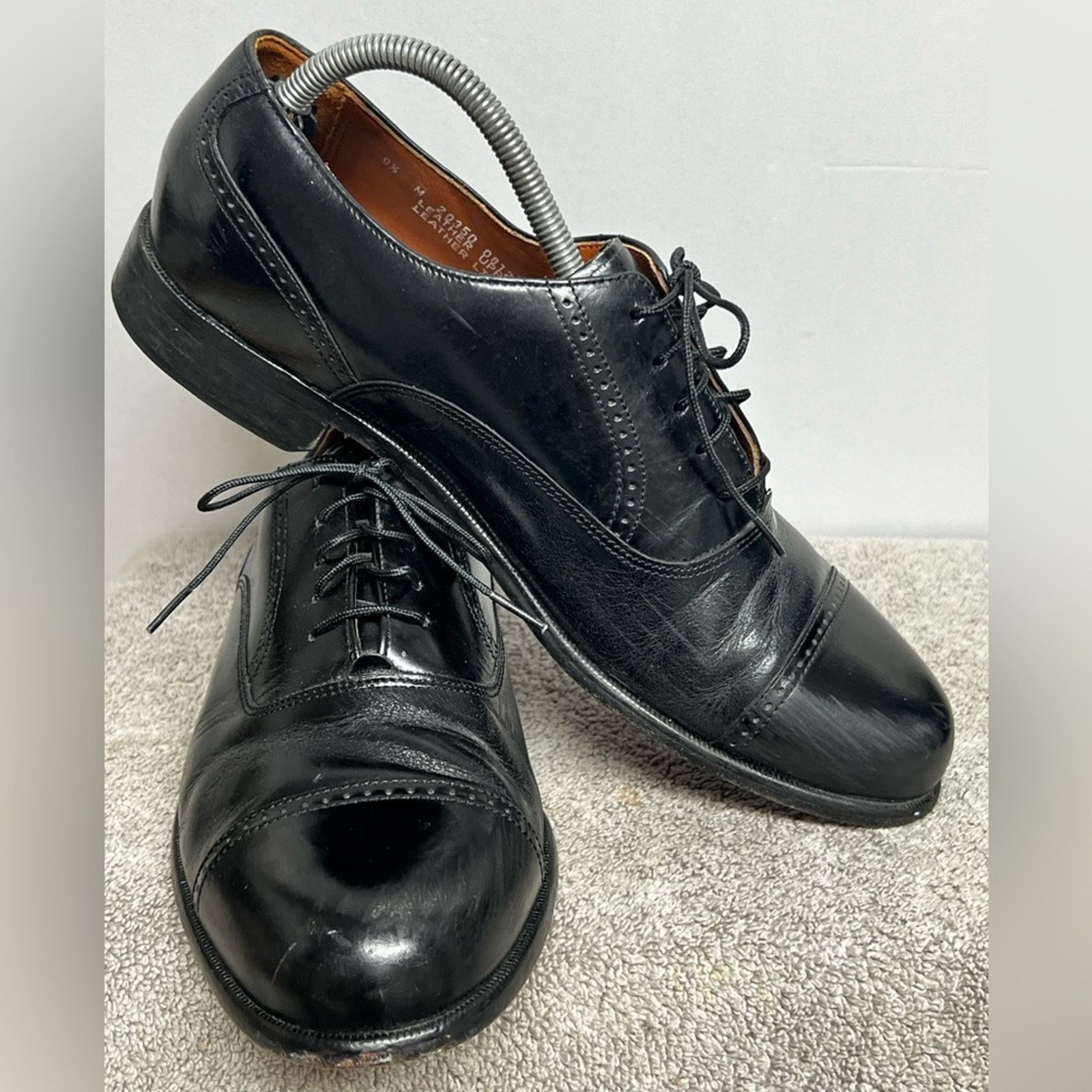 Bostonian Bostonian Classics Men's 9.5 M Oxfords Cap Toe 20350 Size US 9.5 / EU 42-43 - 6 Thumbnail