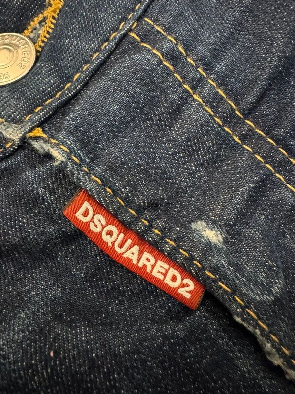 Dsquared2 Dsquared2 Cool Girl Cropped Jean Jeans Navy Denim Pants 38 Size 26" / US 2 / IT 38 - 8 Thumbnail