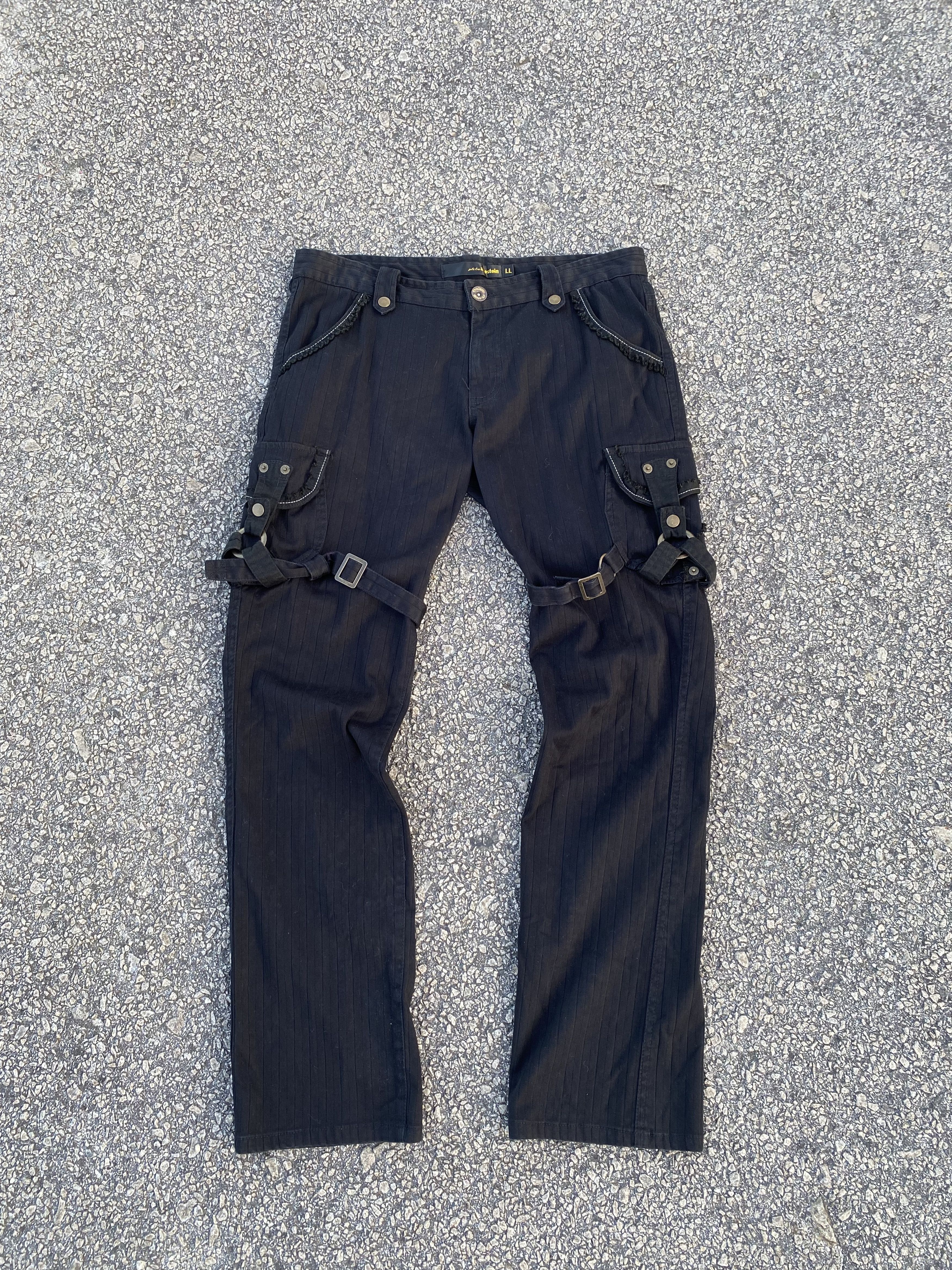 If Six Was Nine PUNK APESTEIN CARGO PANTS Size US 35 - 1 Thumbnail