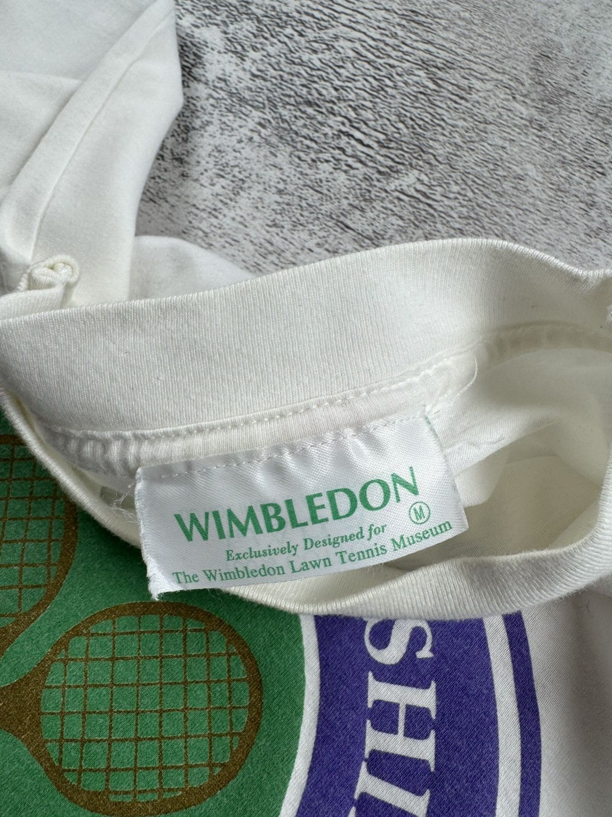 Vintage Tim Henman Team Wimbledon Tennis 1990s RARE Jersey T Shirt Size US L / EU 52-54 / 3 - 11 Thumbnail