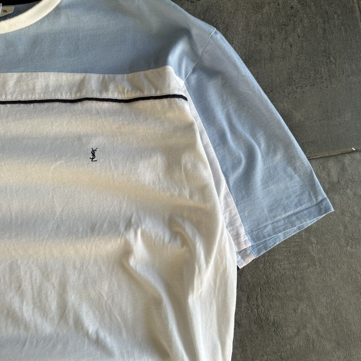 Yves Saint Laurent Vintage Yves Saint Laurent T-shirt Basic Fir Y2K 00s USA Size US XXL / EU 58 / 5 - 3 Thumbnail