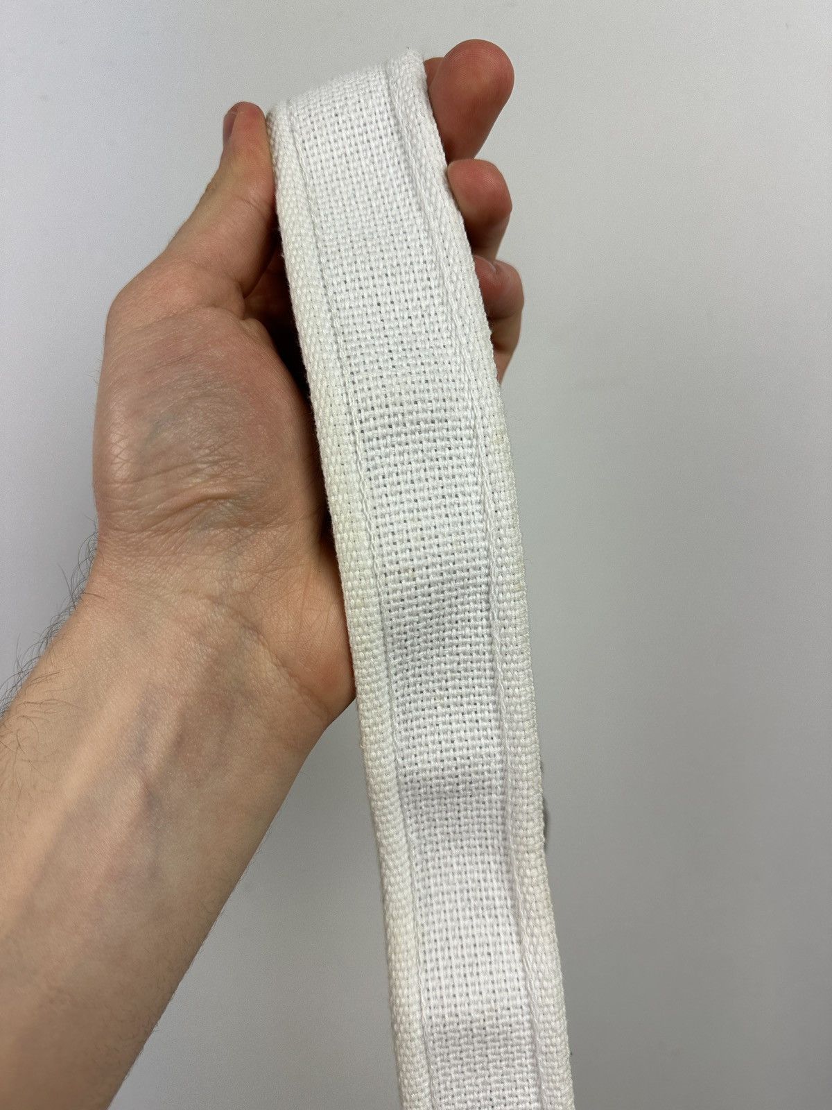 Lacoste × Vintage Vintage Y2K Lacoste Monogram Spell Logo Belt Size ONE SIZE - 7 Thumbnail
