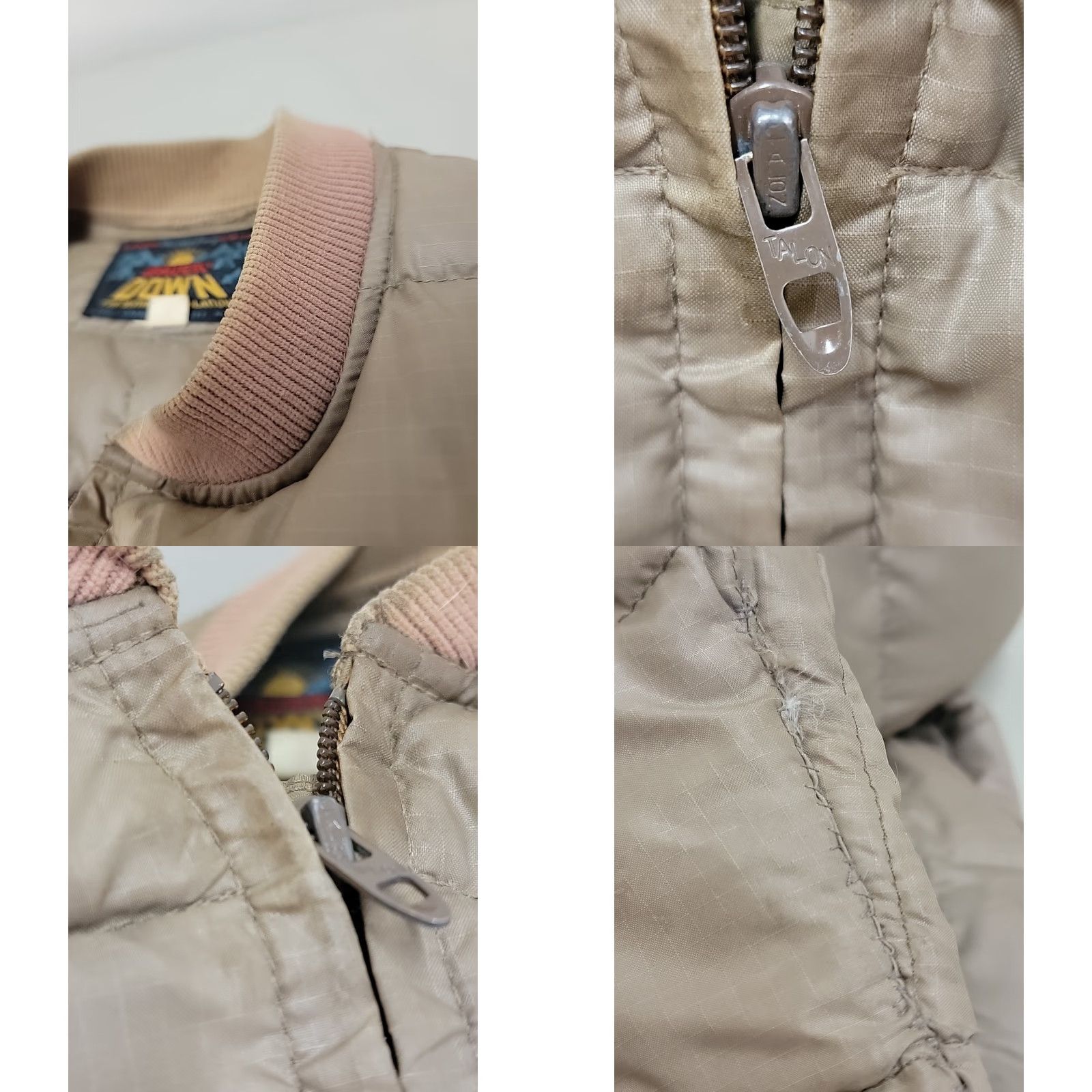 Eddie Bauer VINTAGE Eddie Bauer Down Bomber Jacket Mens Size S Brown Size US S / EU 44-46 / 1 - 8 Thumbnail
