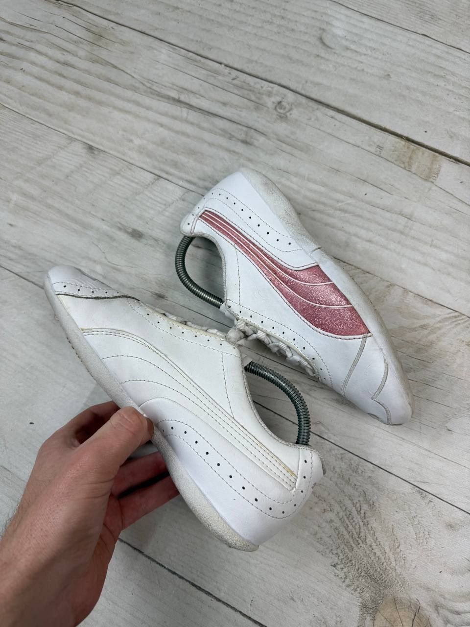 Puma Vintage Puma Speed Cat Style Racing Sneakers 00s Y2K Size US 4 / IT 34 - 2 Thumbnail