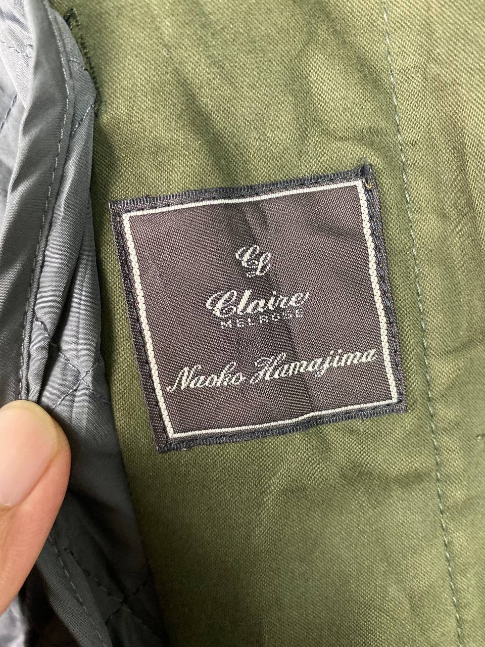 Japanese Brand naoko hamajima green army jacket faux fur collar Size M / US 6-8 / IT 42-44 - 8 Thumbnail