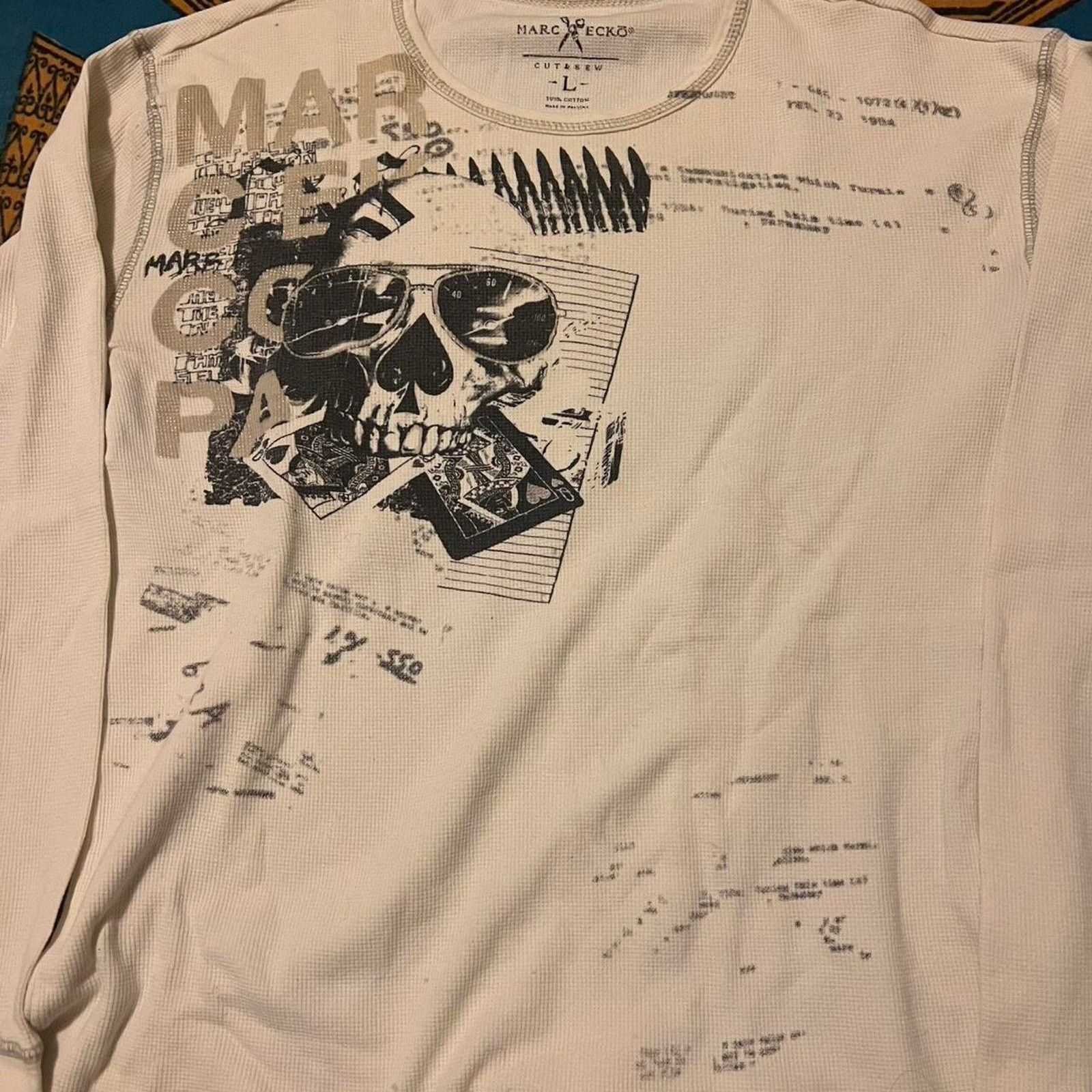 Affliction × Marc Ecko × Southpole Mens affliction shirt y2k tapout cross wings mma elite ecko Size US L / EU 52-54 / 3 - 2 Thumbnail