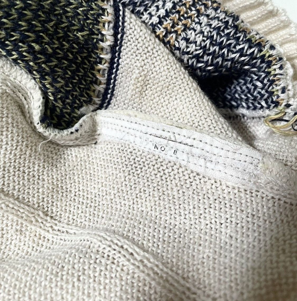 Comme des Garcons Vintage cdg homme plus knitted striped sweater Size US M / EU 48-50 / 2 - 4 Thumbnail