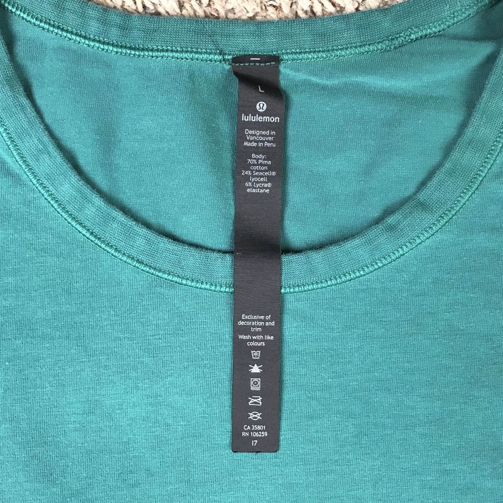 Lululemon VINTAGE? No. Size US L / EU 52-54 / 3 - 2 Thumbnail