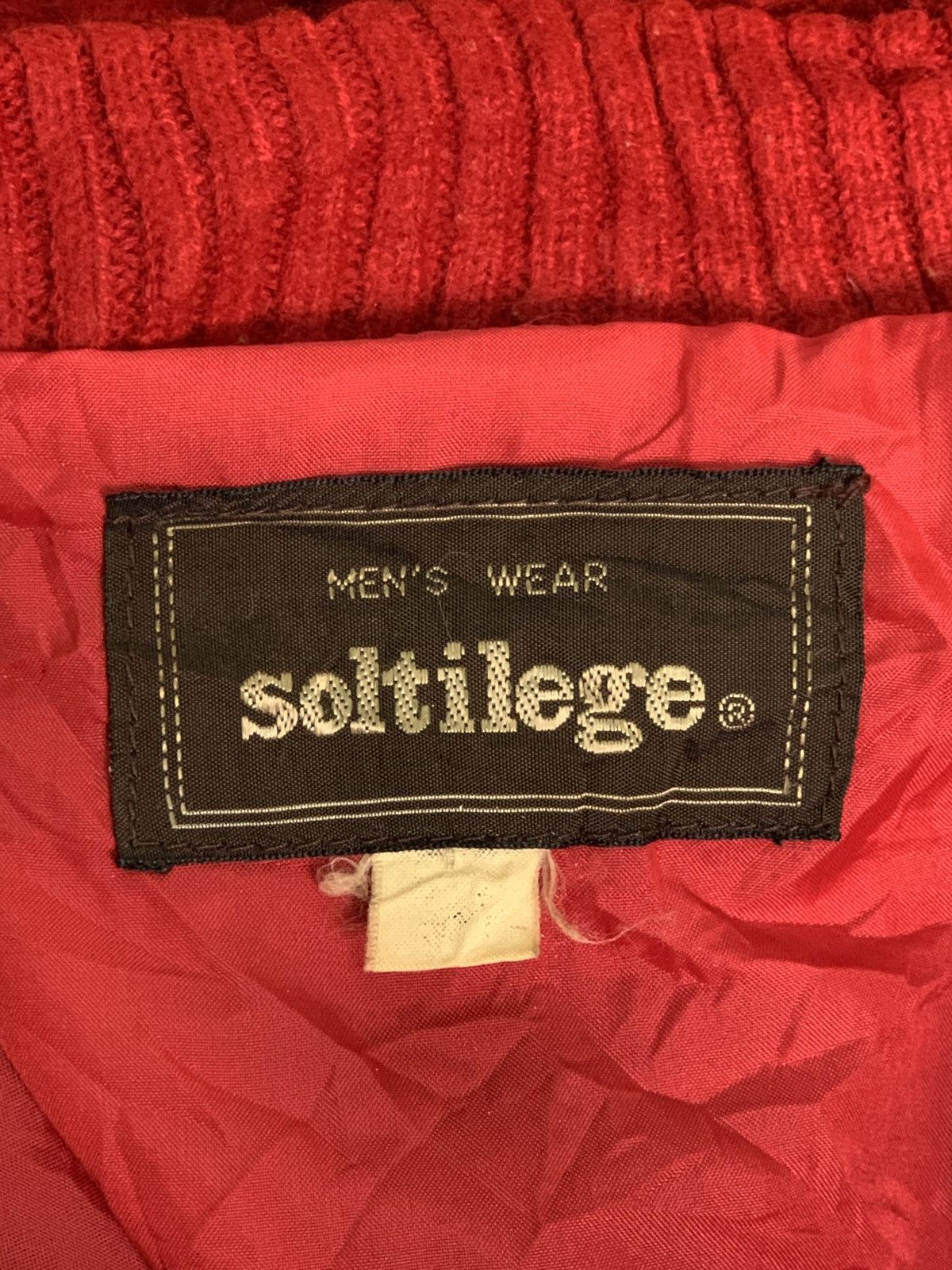 Other Rare Design Vintage Soltilege Knitwear Jackets Size US L / EU 52-54 / 3 - 4 Thumbnail