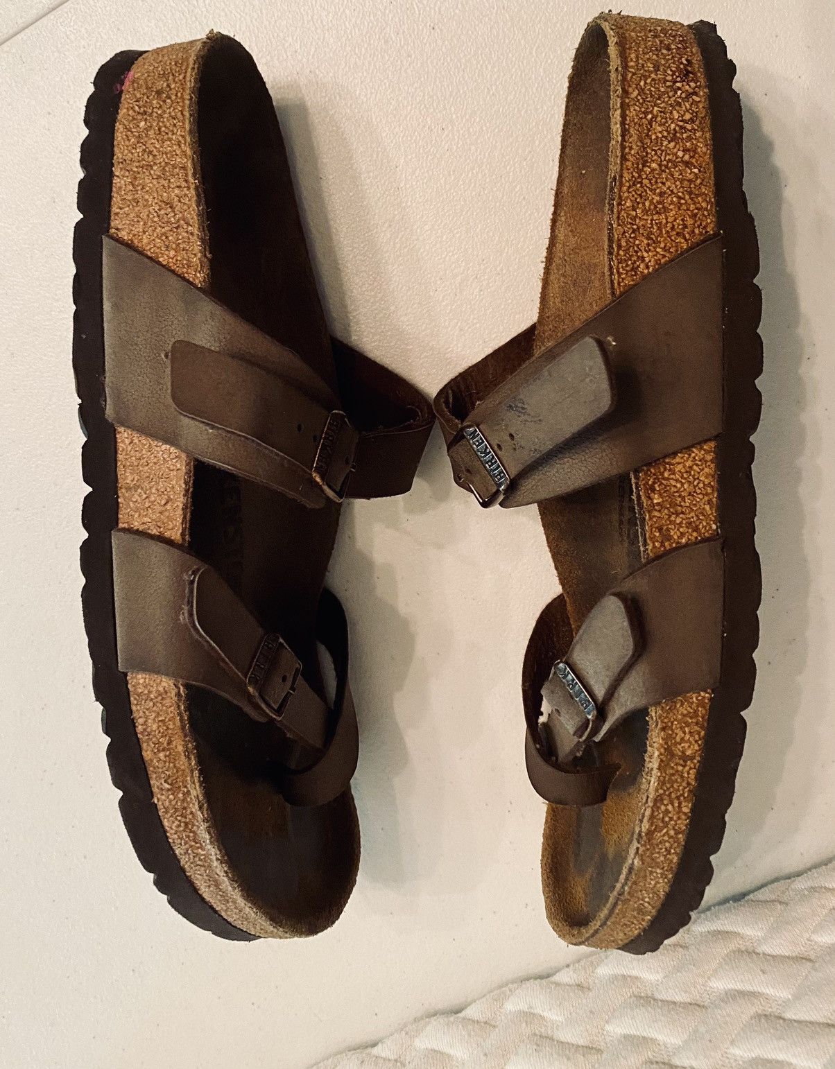 Birkenstock BIRKENSTOCK 🇩🇪 Women's Mayari Sandals Mocha Brown 39 8 US VGC Size US 8 / IT 38 - 7 Thumbnail