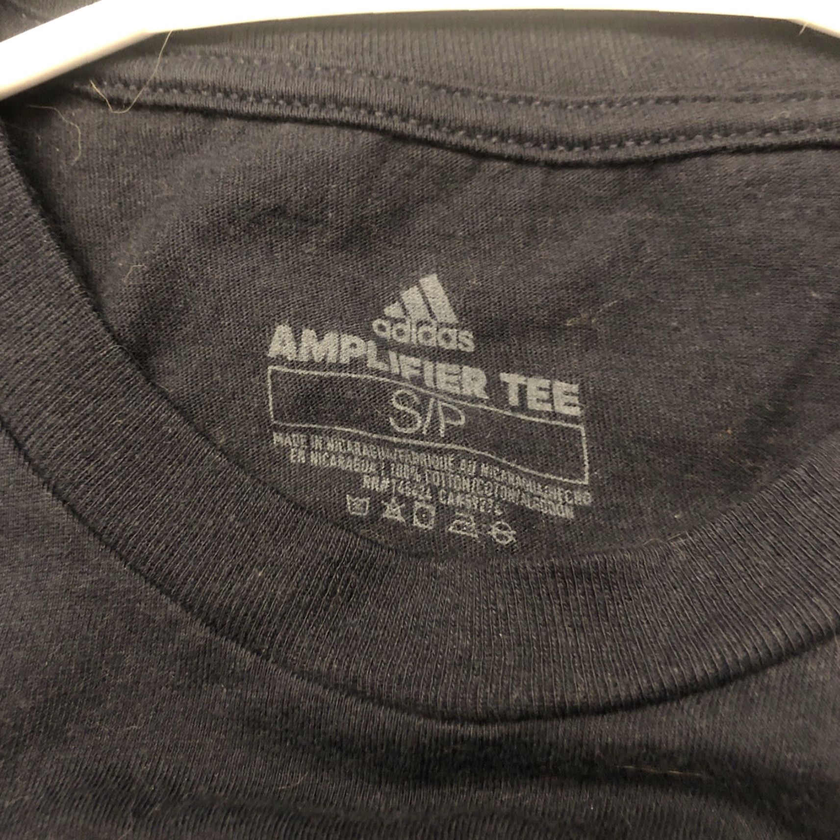 Adidas Adidas Amplifier T Shirt Men’s S Small Colorful Logo Navy Blue Short Sleeve Size US S / EU 44-46 / 1 - 4 Thumbnail